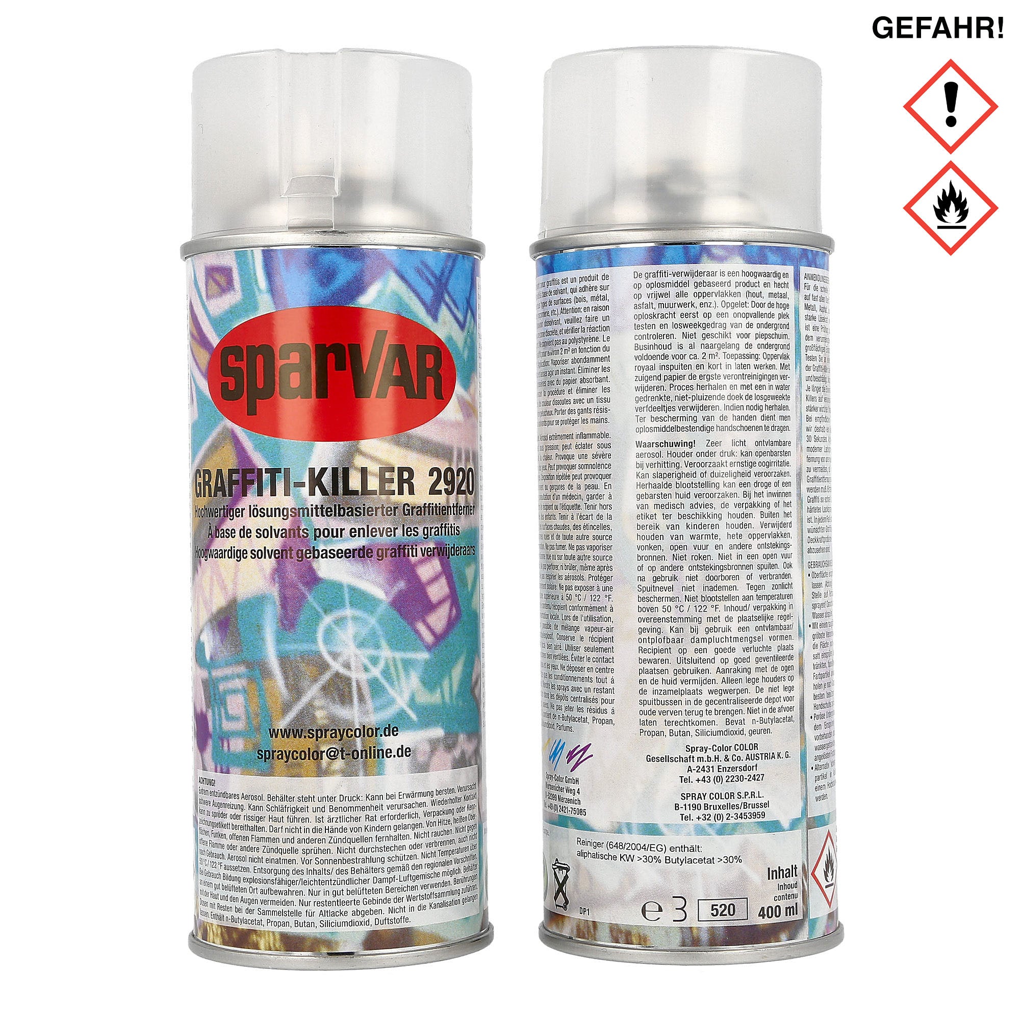 Sparvar Graffiti-Killer 400 ml 100100 | Overkill