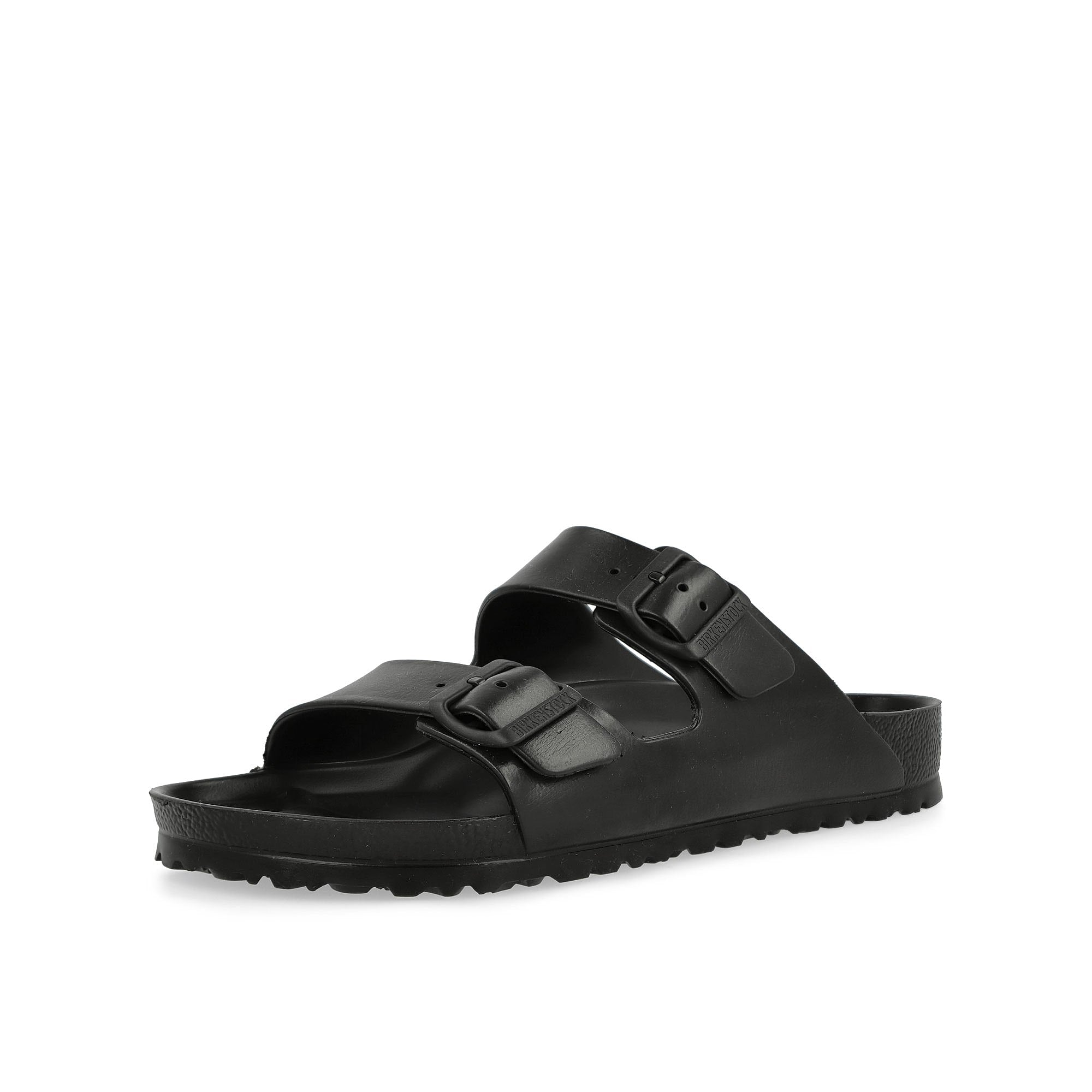 Birkenstock Arizona EVA Black Slides, Sandals & Slippers Close Up | Overkill
