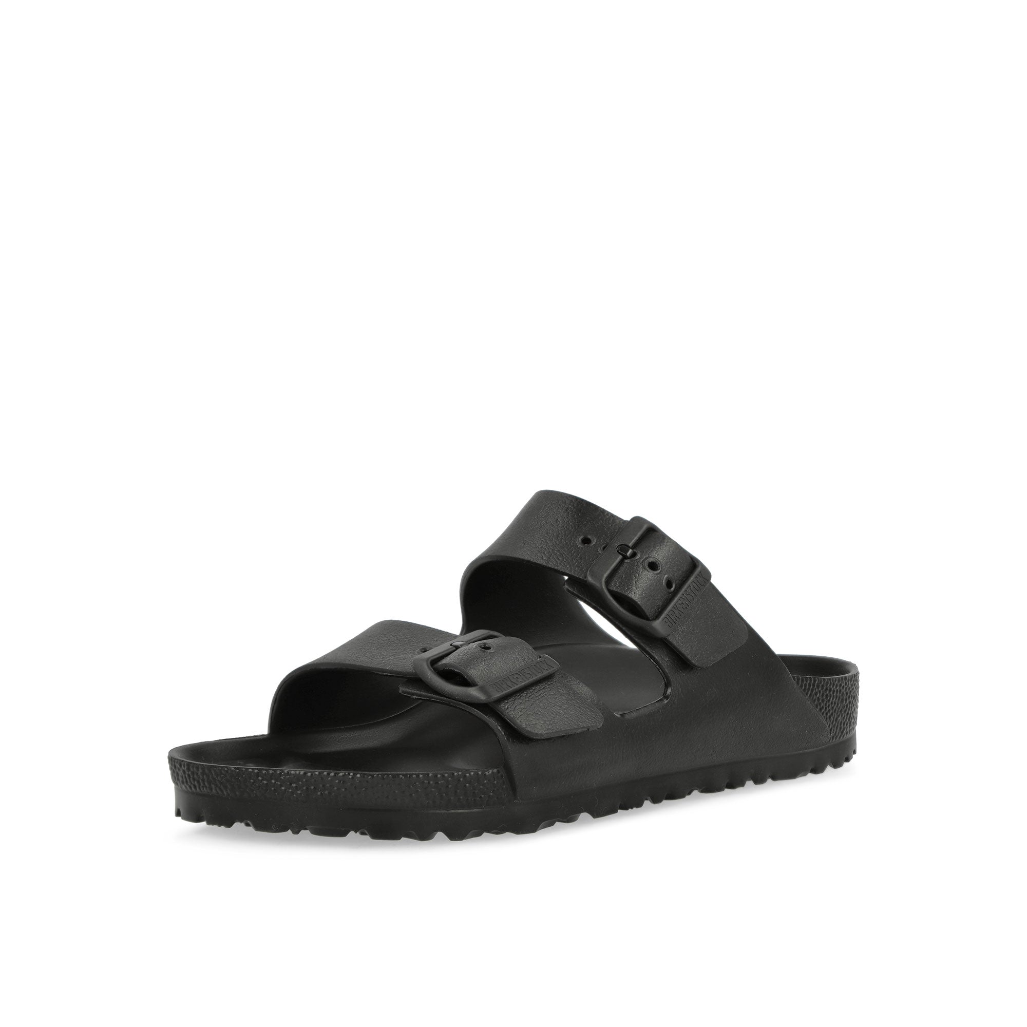 Birkenstock Arizona EVA Black Slides, Sandals & Slippers Close Up | Overkill