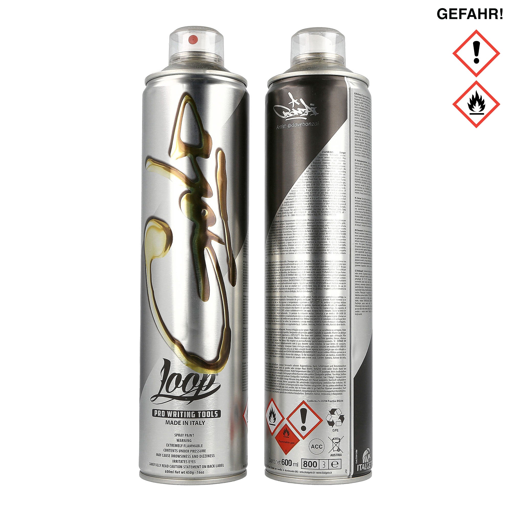 Loop maxi gold 600 ml Cans MXLP-GO | Overkill