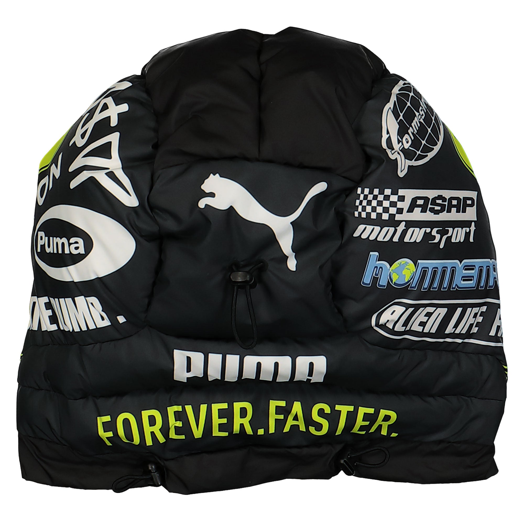 Puma Padded Balaclava Puma Black / Lime Pow Balaclavas Material | Overkill