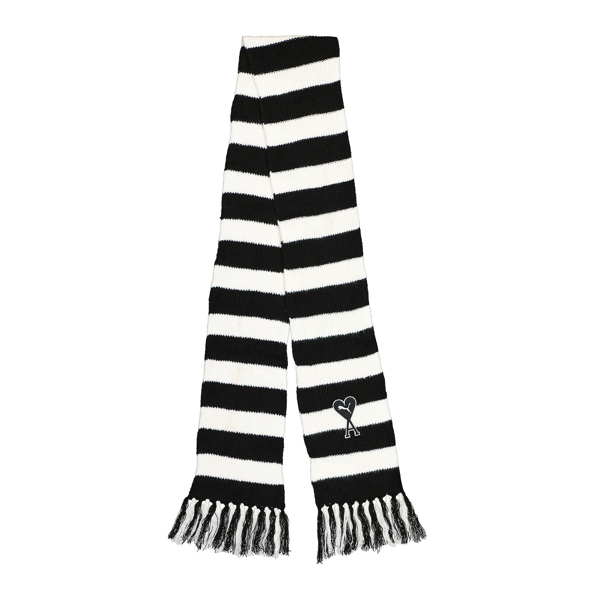 Puma AMI x Puma Scarf Puma Black - Puma White Scarves Material | Overkill
