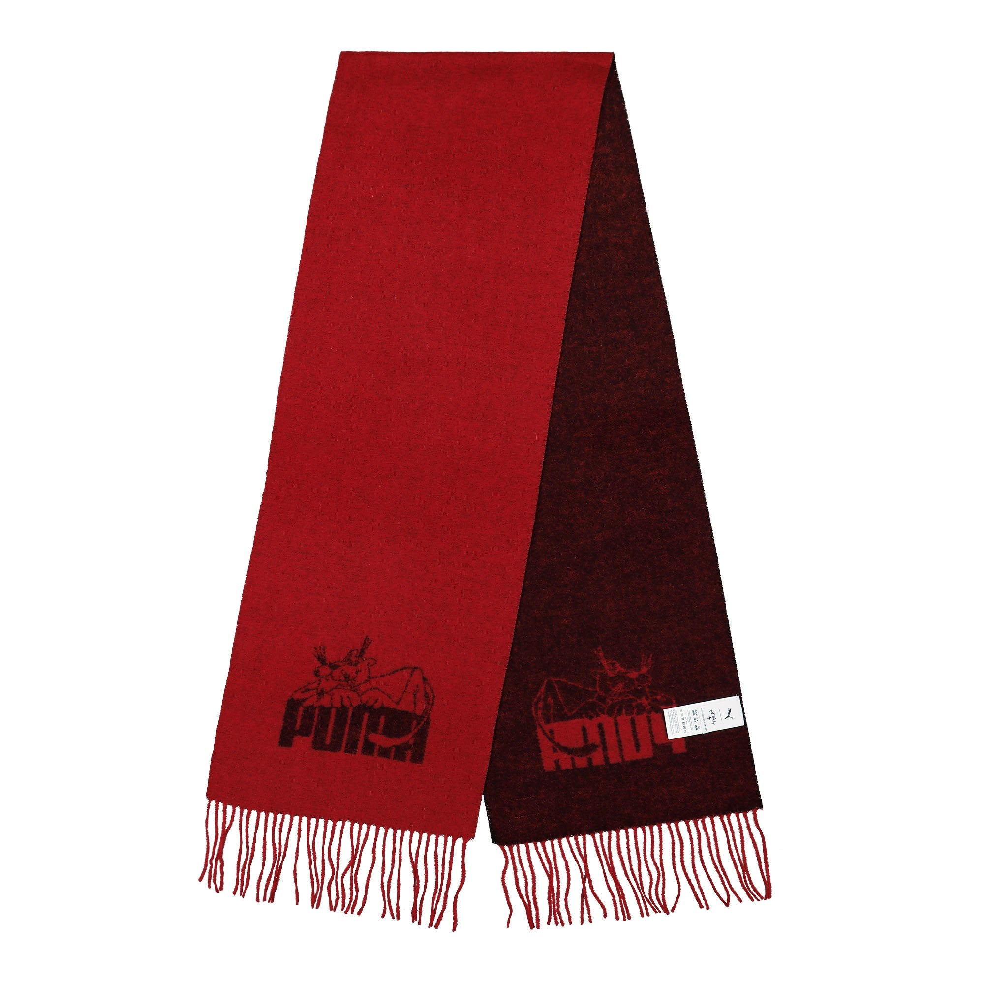 Puma Scarf For All Time Red Scarves Material | Overkill