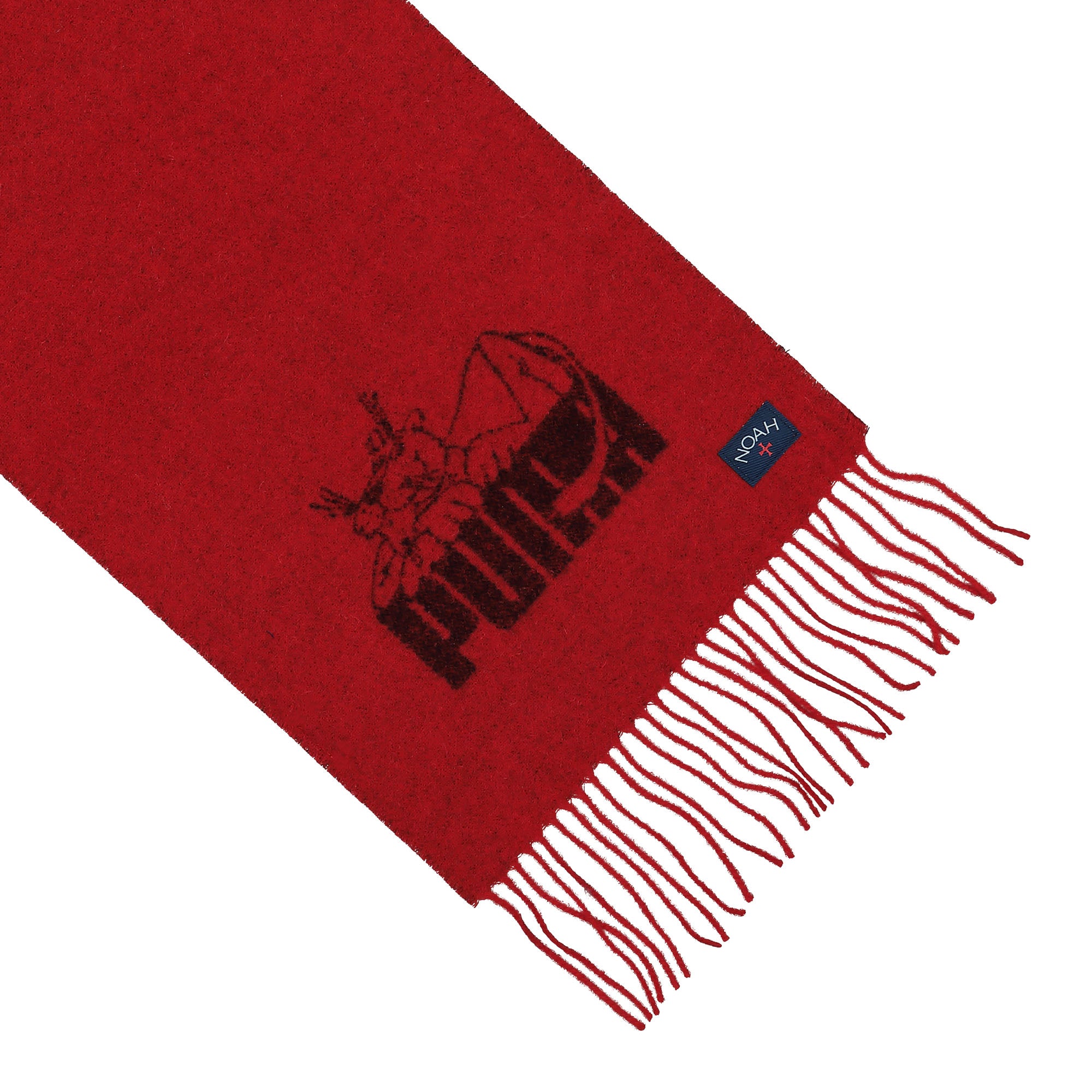 Puma Scarf For All Time Red Scarves Close-up | Overkill
