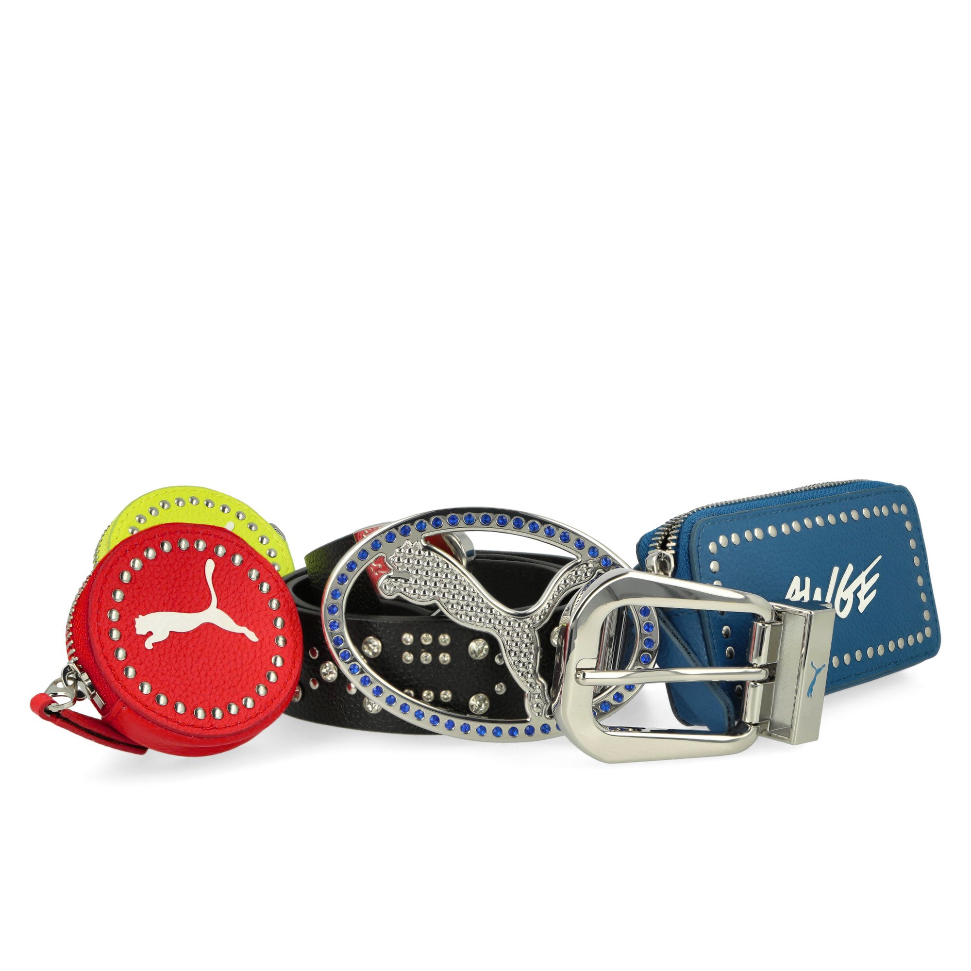 Puma Leather Belt Puma Black Belts Detailfoto | Overkill