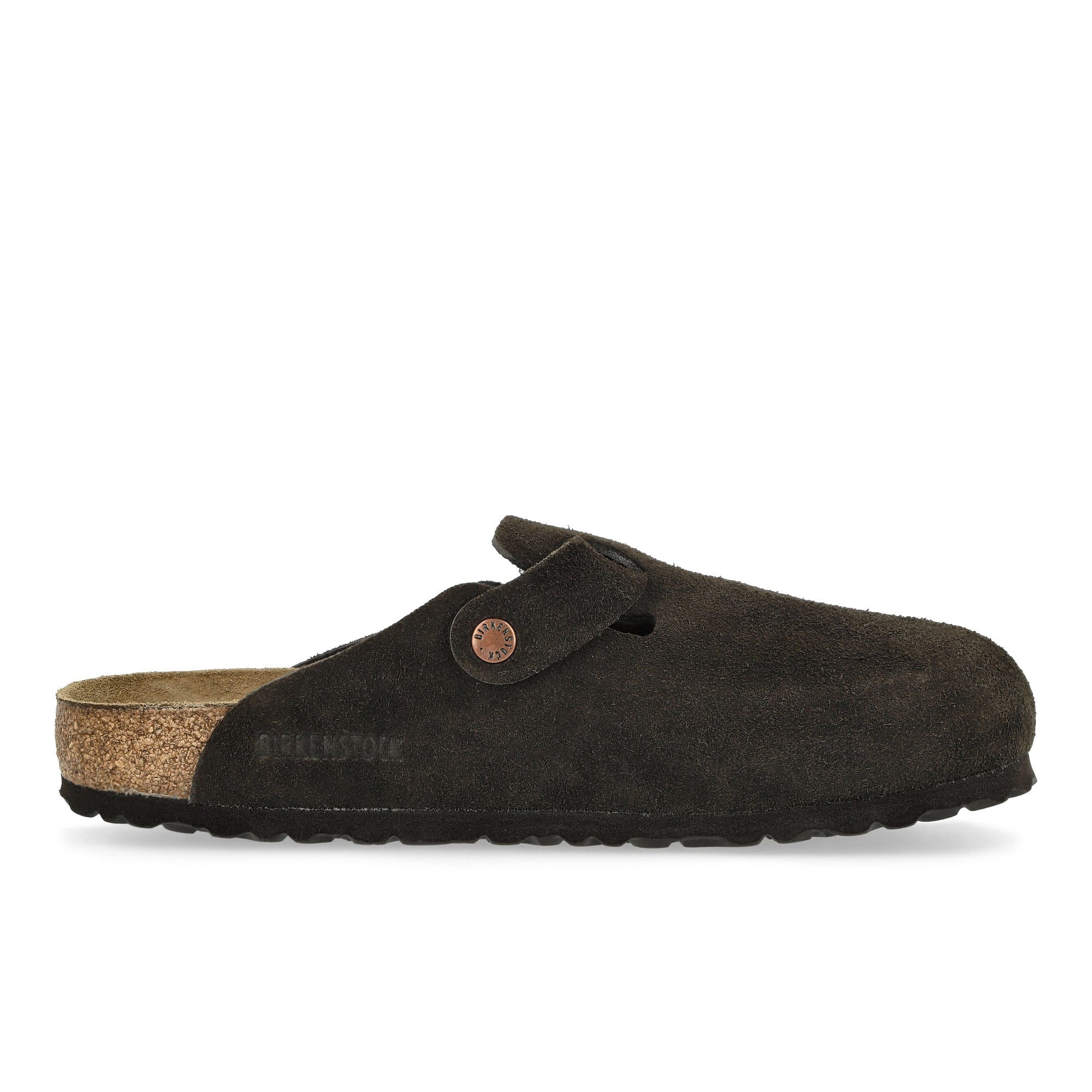 Birkenstock Boston BS Mocha Slides, Sandals & Slippers Silhouette | Overkill