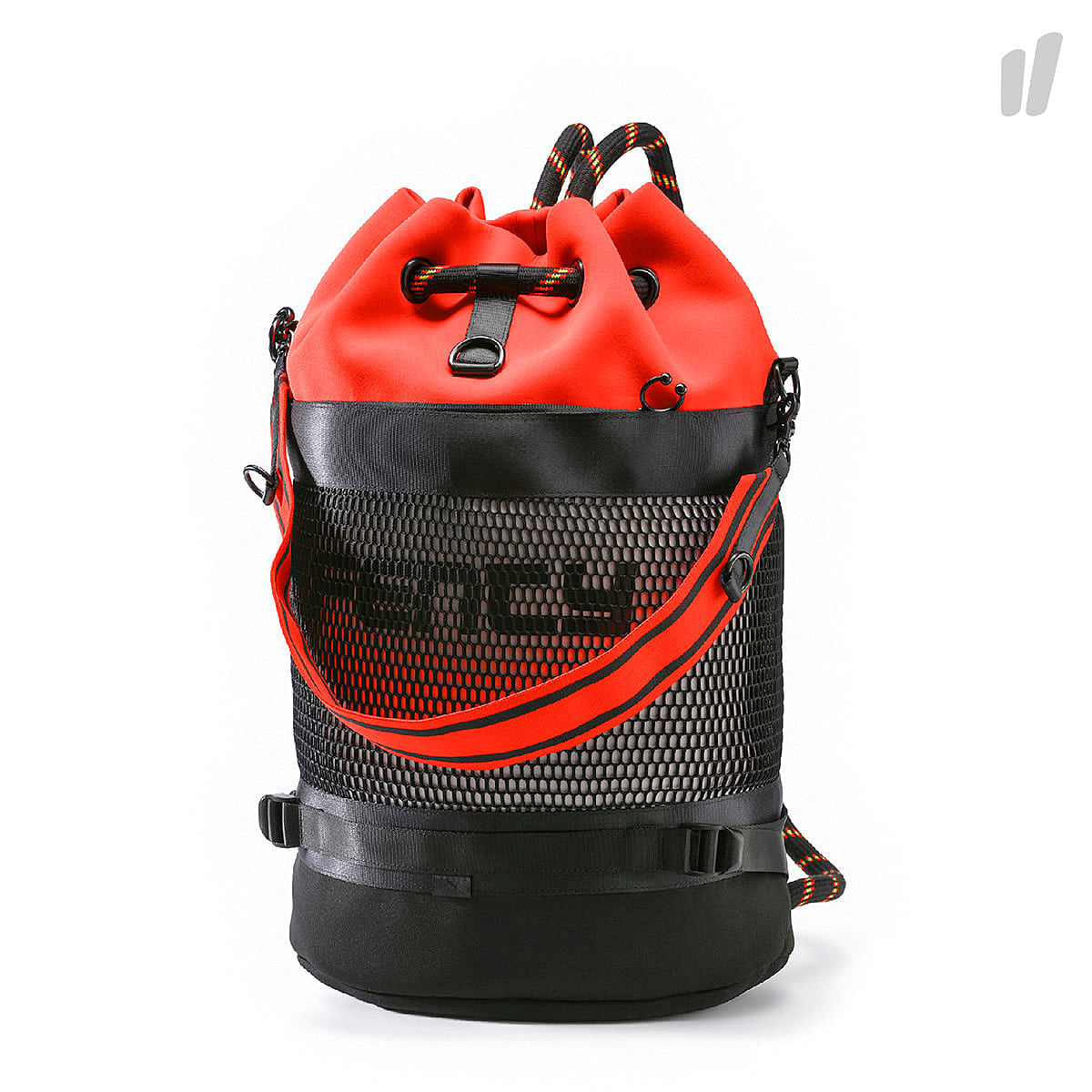 Puma Wmns Scuba Duffle Cherry Tomato - Puma Black Duffle Bags 075609 01 | Overkill