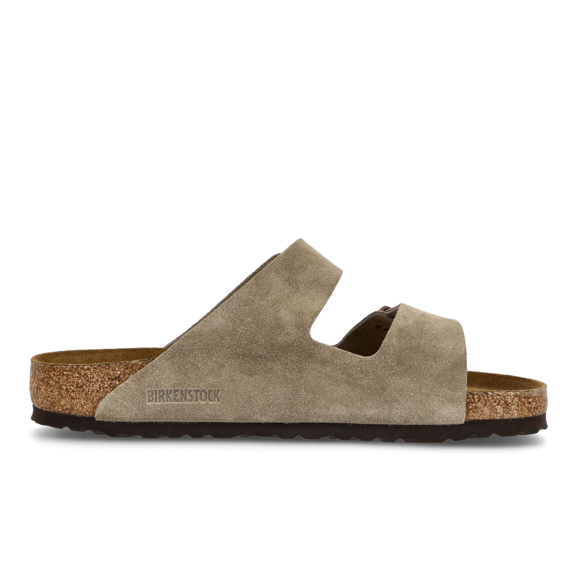 Birkenstock Arizona BS Taupe / Cork / Black Slides, Sandals & Slippers Silhouette | Overkill