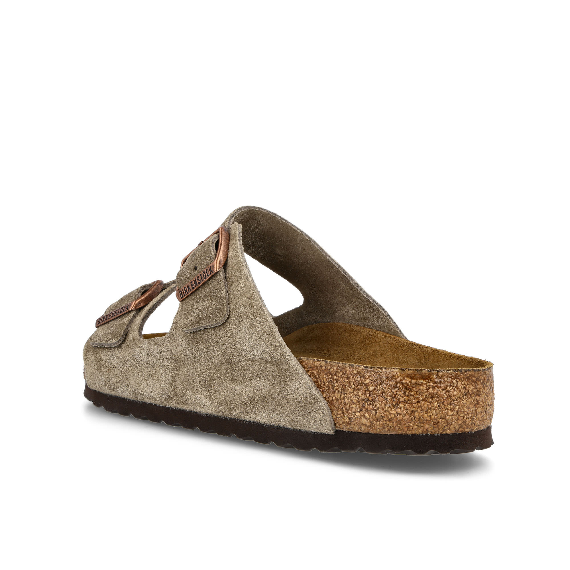 Birkenstock Arizona BS Taupe / Cork / Black Slides, Sandals & Slippers Material | Overkill