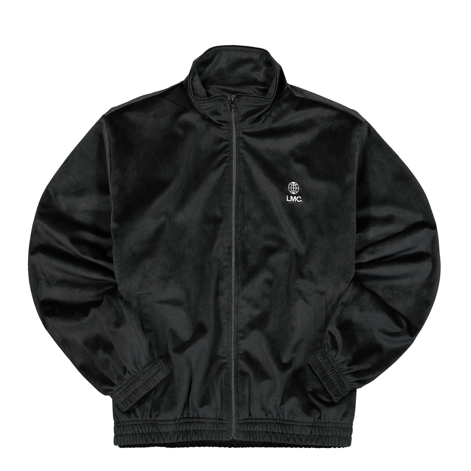 LMC OG Globe Velour Track Top Black Track Jackets 0LM21FJK110 | Overkill