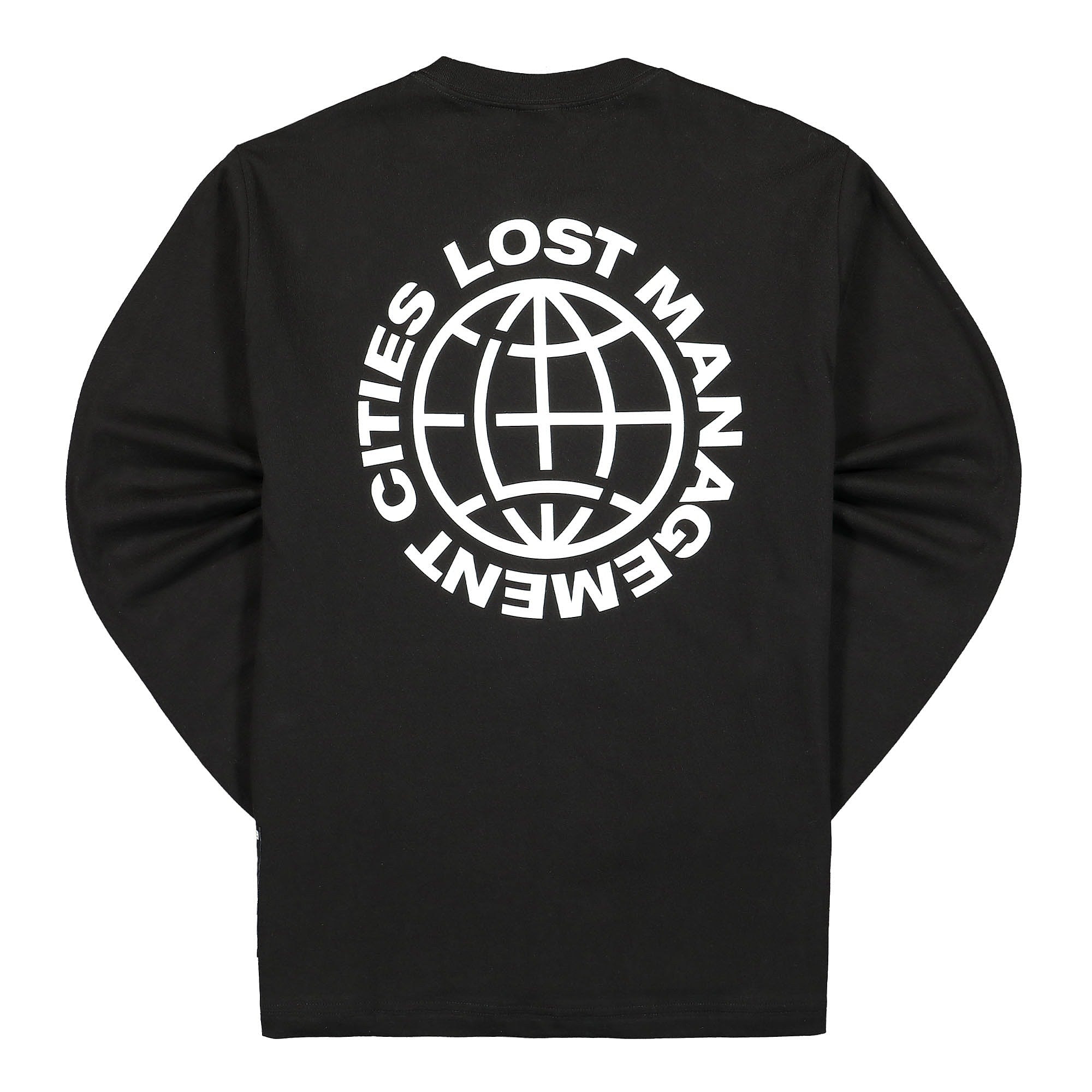 LMC OG Wheel Long Slv Tee Black Longsleeves Close-up | Overkill
