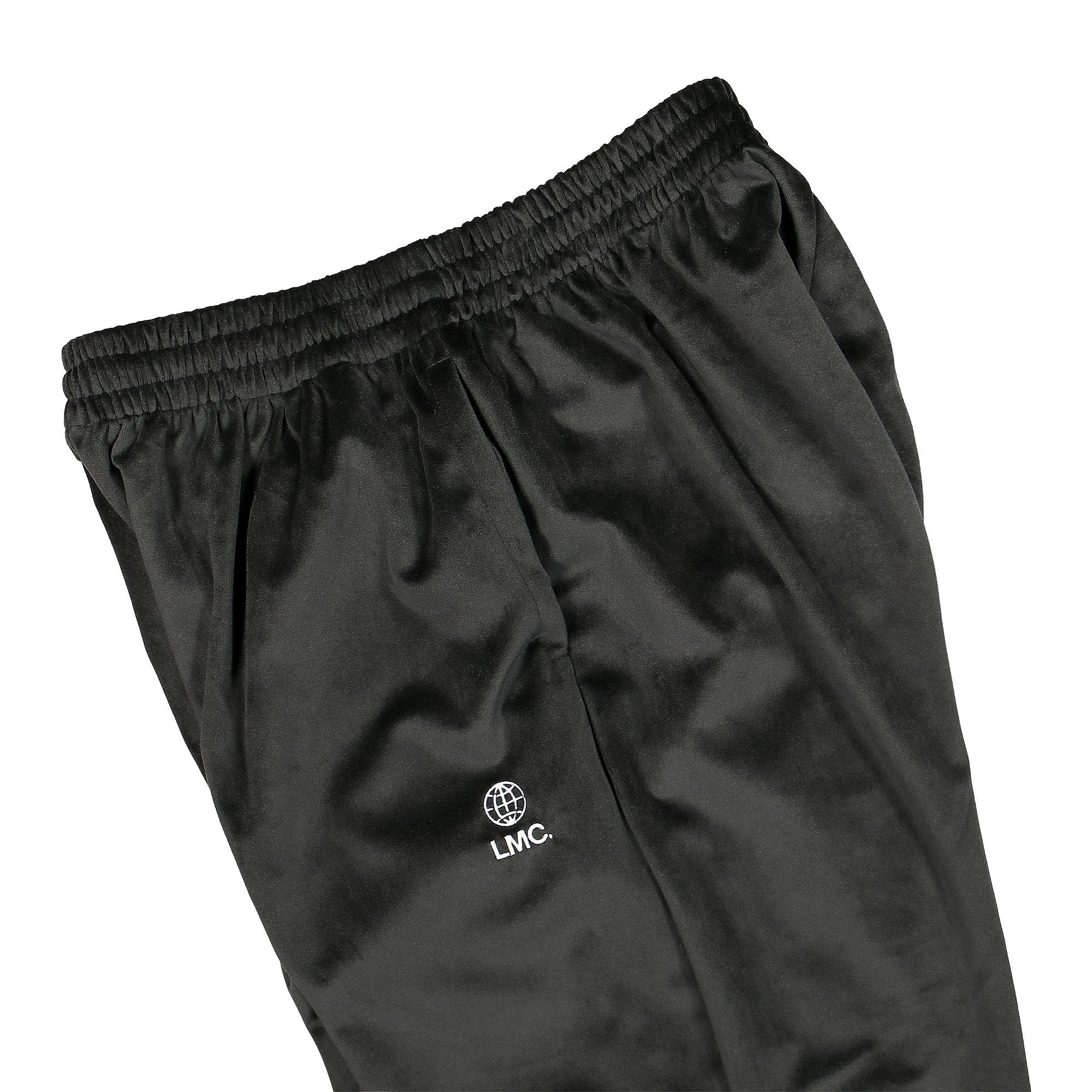 LMC OG Globe Velour Pants Black Sweat & Track Pants Detailfoto | Overkill