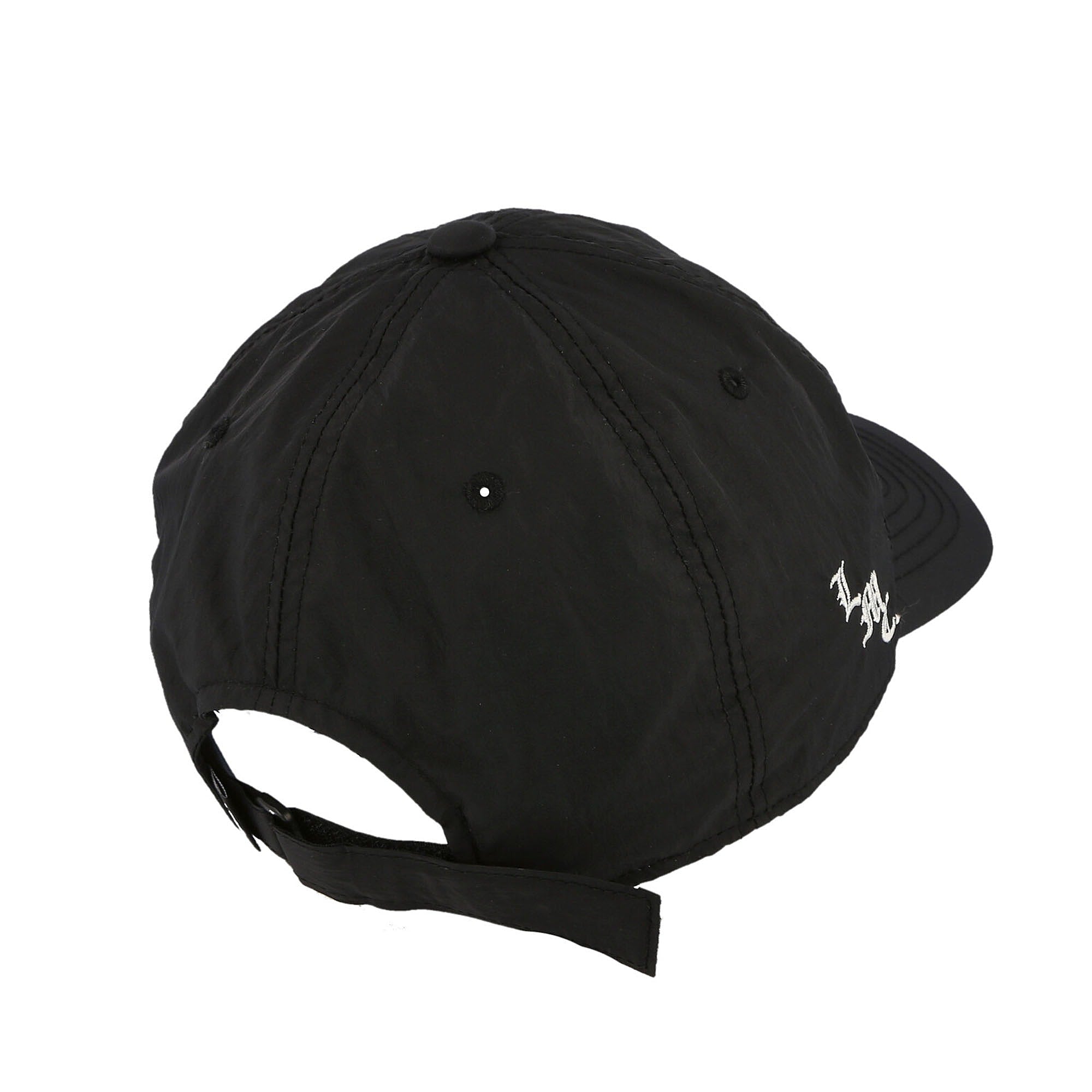 LMC Gothic Nylon 6Panel Cap Black Caps Detail view 1 | Overkill