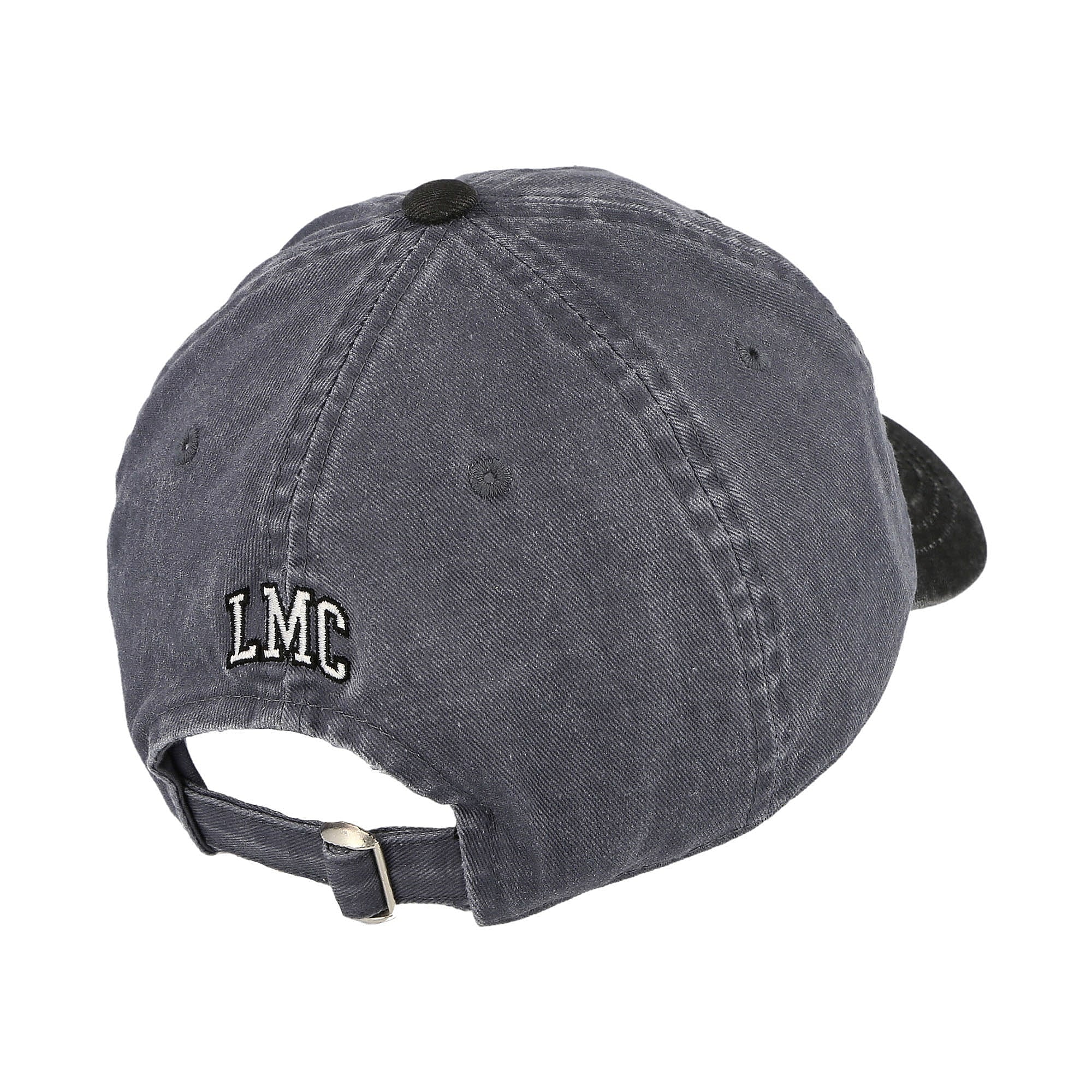 LMC Washed Two Tone 6Panel Cap Vintage Blue Caps Detail view 1 | Overkill