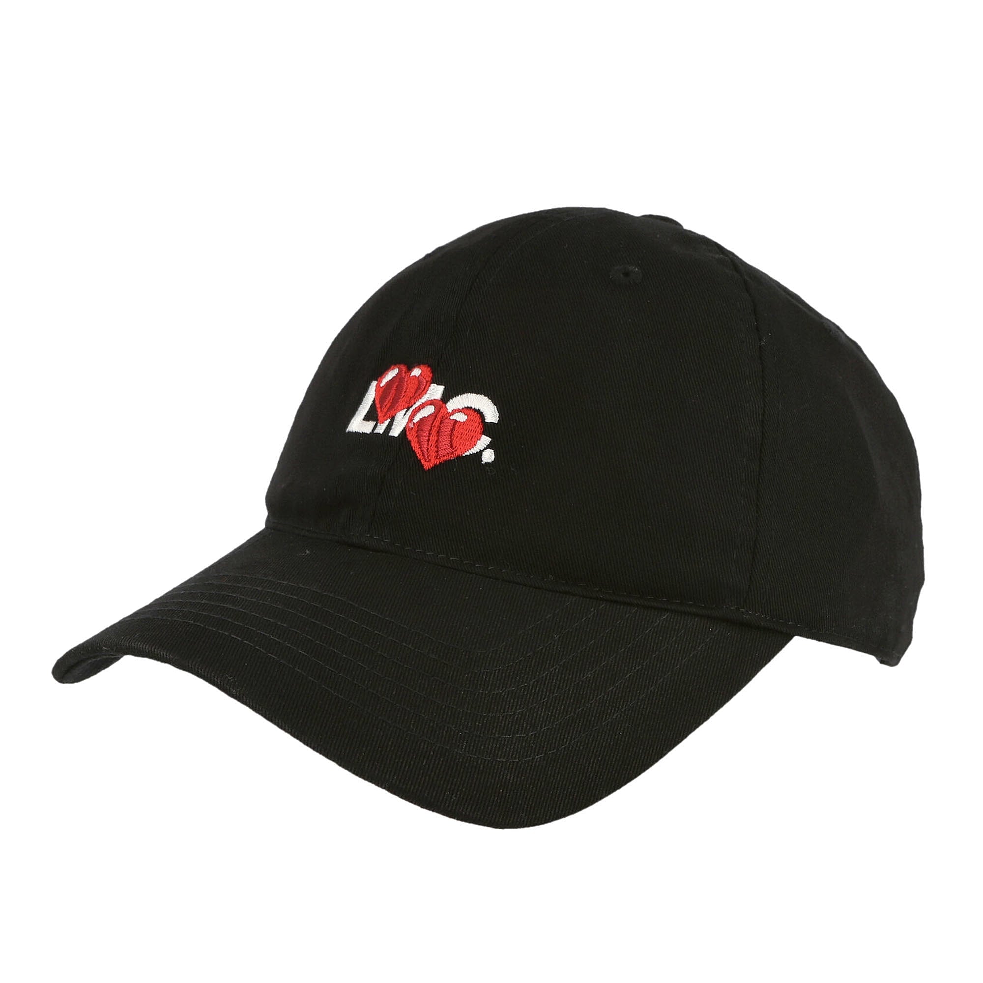 LMC Heart OG 6Panel Cap Black Caps 0LM22SHG116 | Overkill