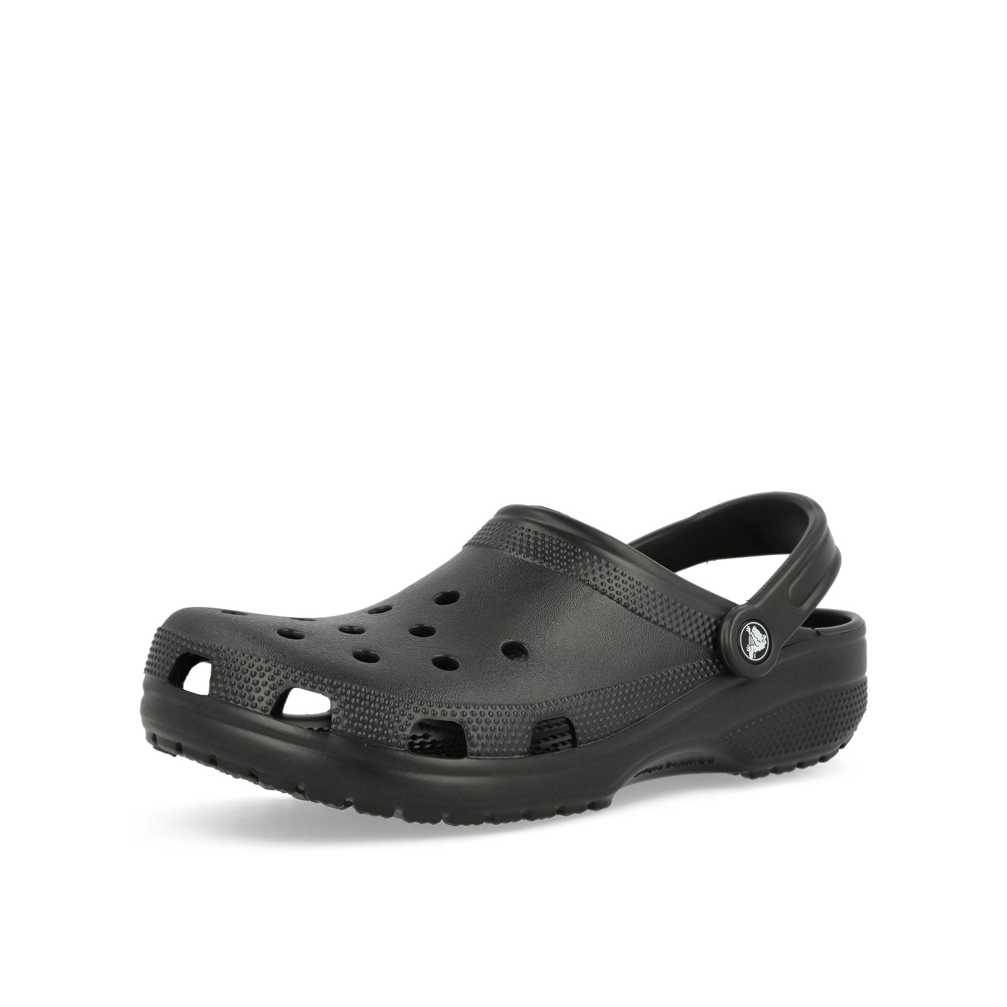 Crocs Classic Clog Black Slides, Sandals & Slippers Close Up | Overkill