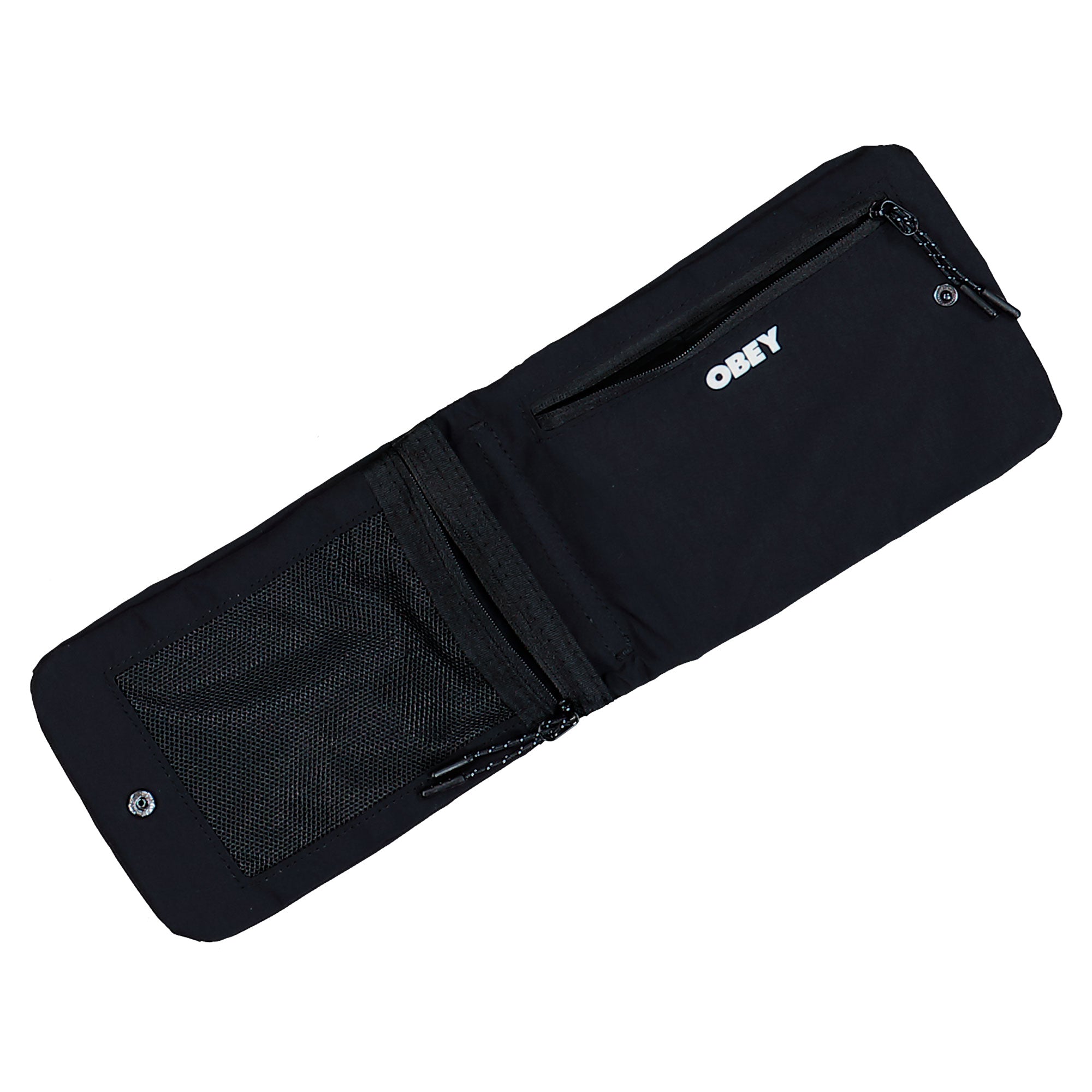 Obey Compact Traveler Bag Black Shoulder & Cross Body Bags 100010167 Detail View 2 | Overkill