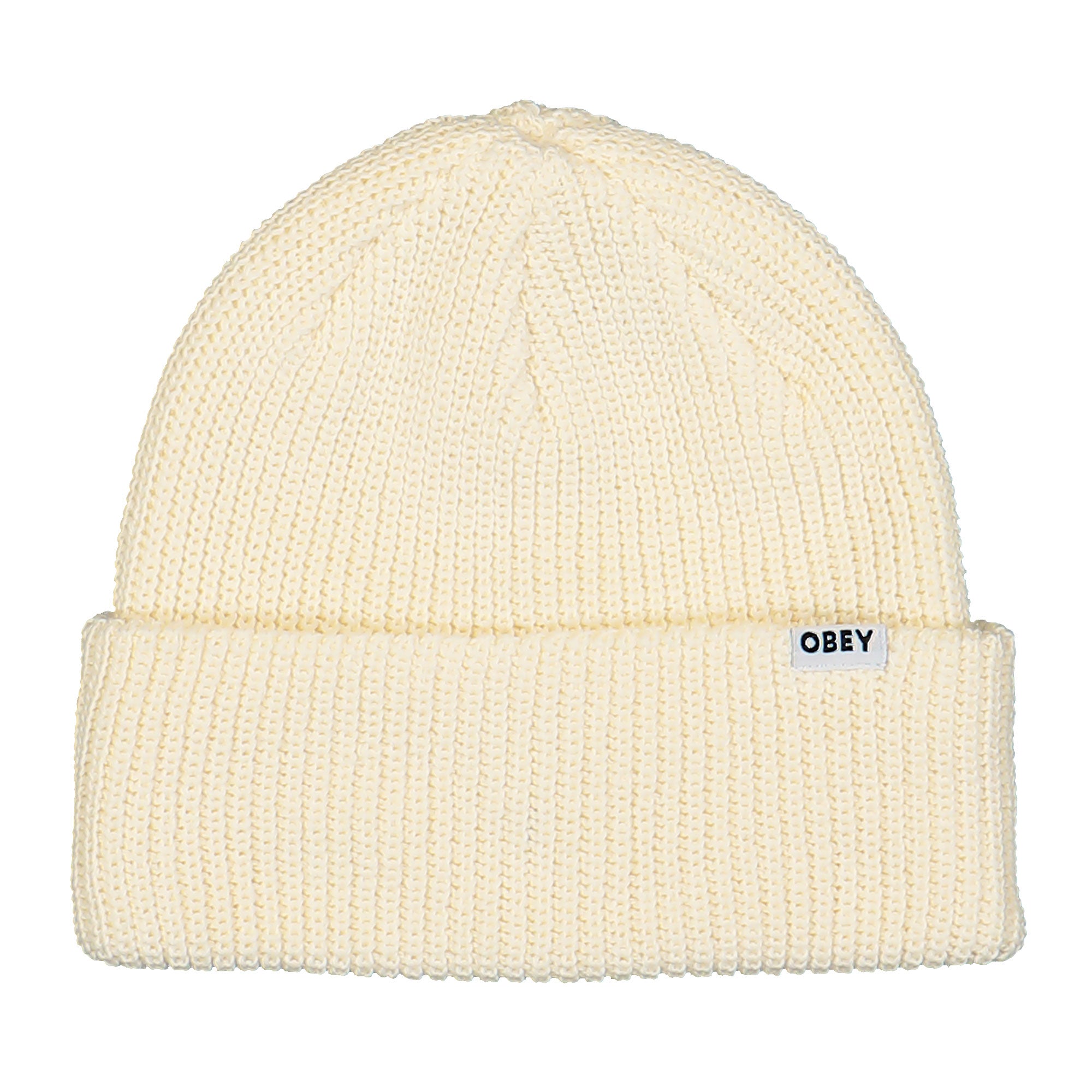 Obey Bold Organic Beanie Unbleached Beanies 100030170-UBL | Overkill