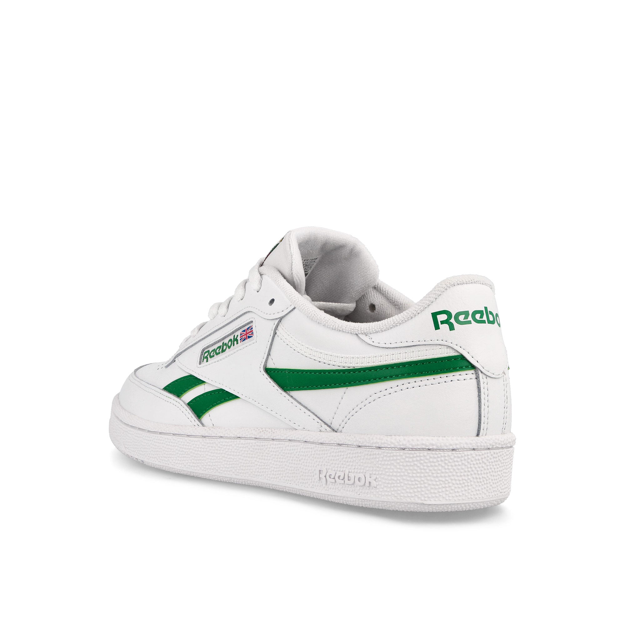 Reebok Club C Revenge Footwear White / Gle Green / Footwear White Low Top Sneakers Material | Overkill