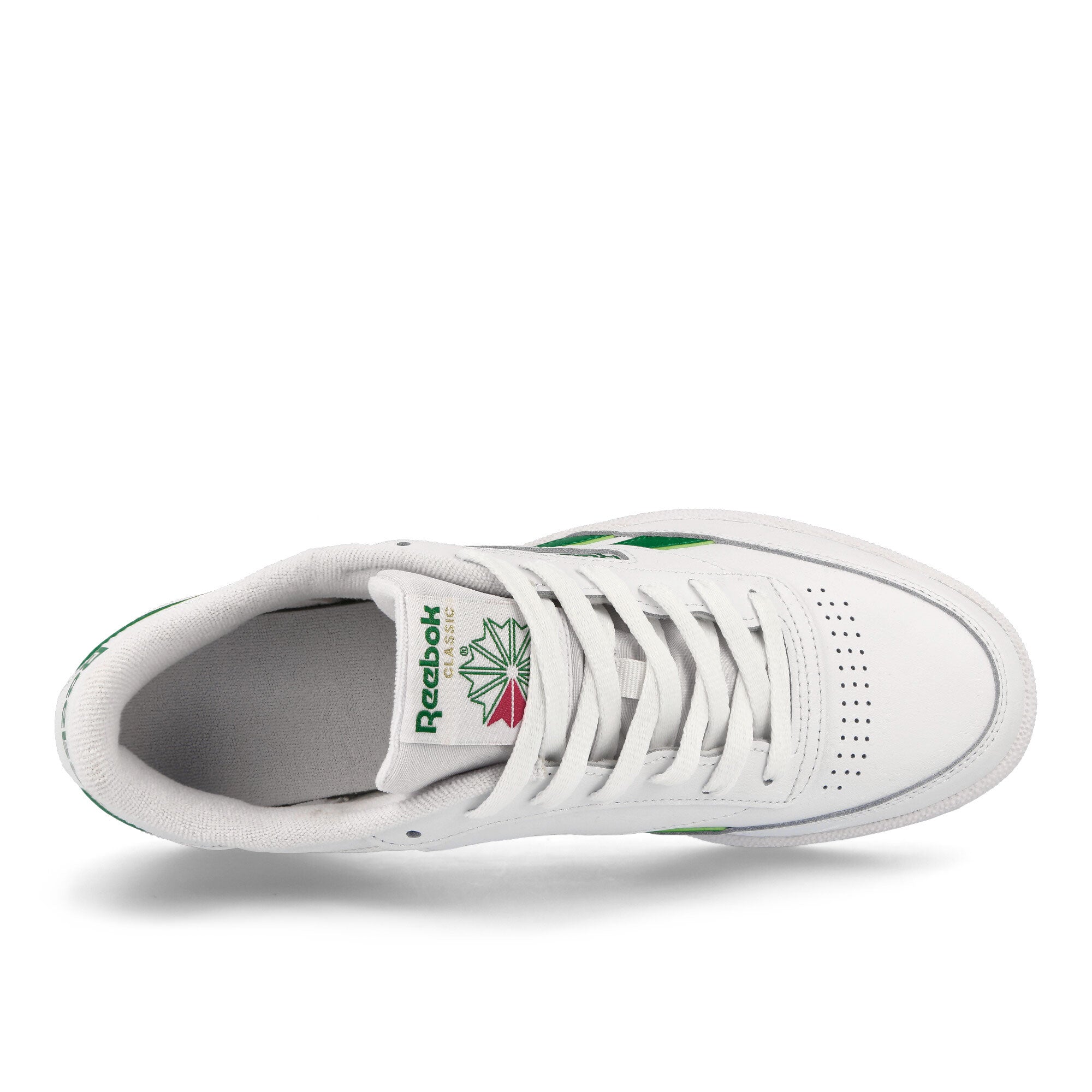 Reebok Club C Revenge Footwear White / Gle Green / Footwear White Low Top Sneakers Detailfoto | Overkill