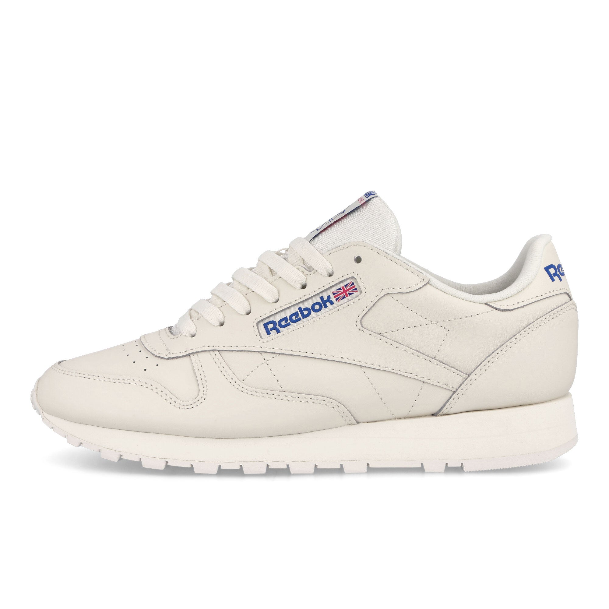 Reebok Classic Leather Chalk / Vector Blue / Vector Red Low Top Sneakers 100032947 | Overkill