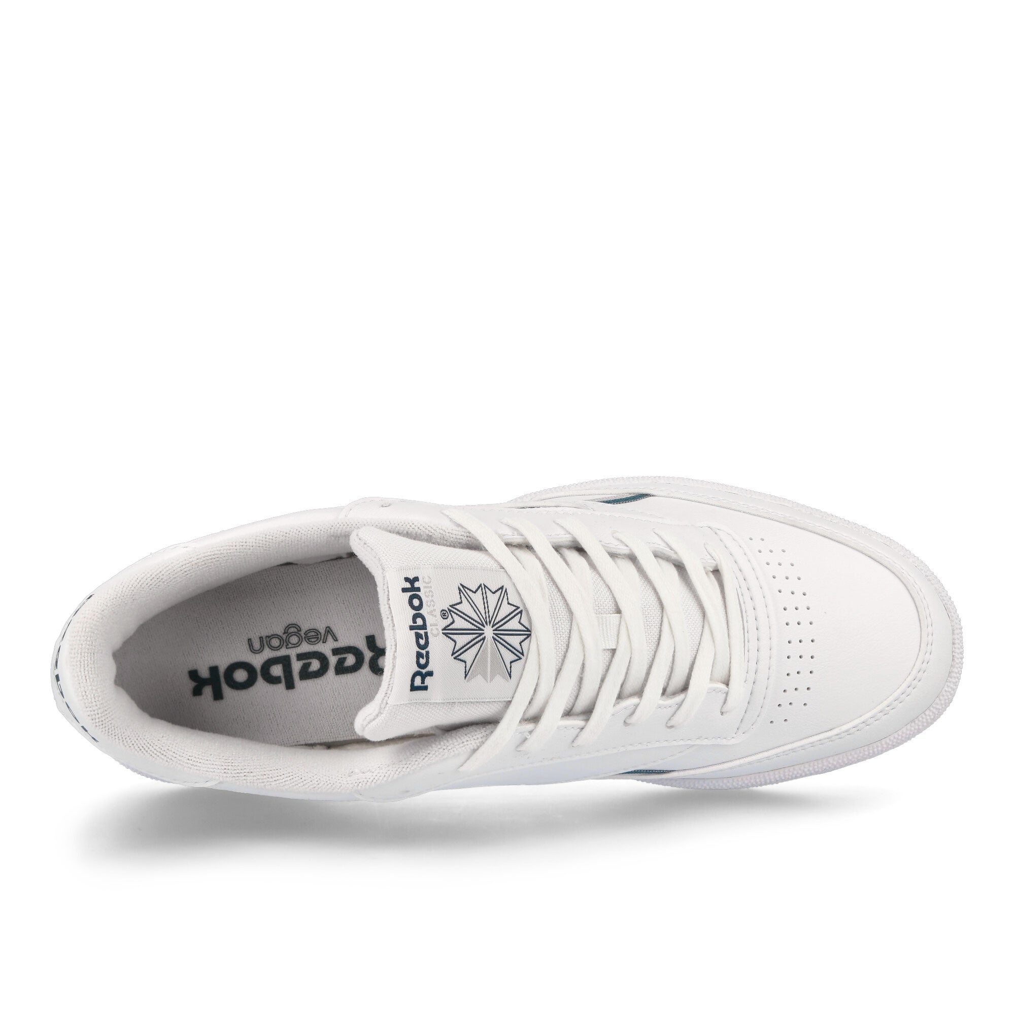 Reebok Club C 85 Vegan Footwear White / Hoo Blue / Stef Low Top Sneakers Detailfoto | Overkill