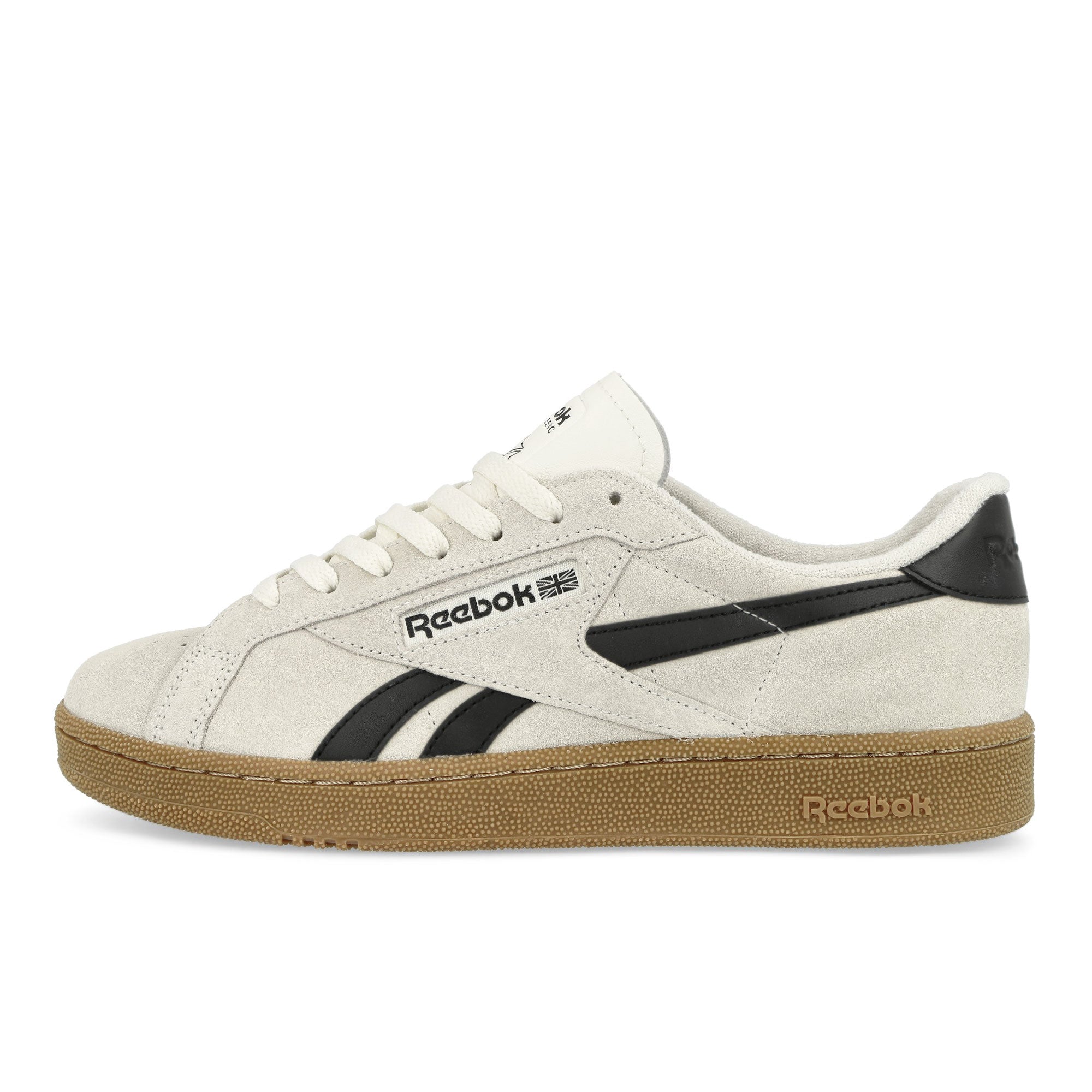 Reebok Club C Grounds UK Chalk / Core Black / Reebok Rubber Gum Low Top Sneakers 100033073 | Overkill