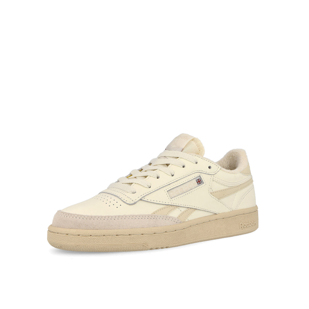 Reebok Club C Revenge Vintage Chalk / Alabaster / Paper White Low Top Sneakers Close Up | Overkill