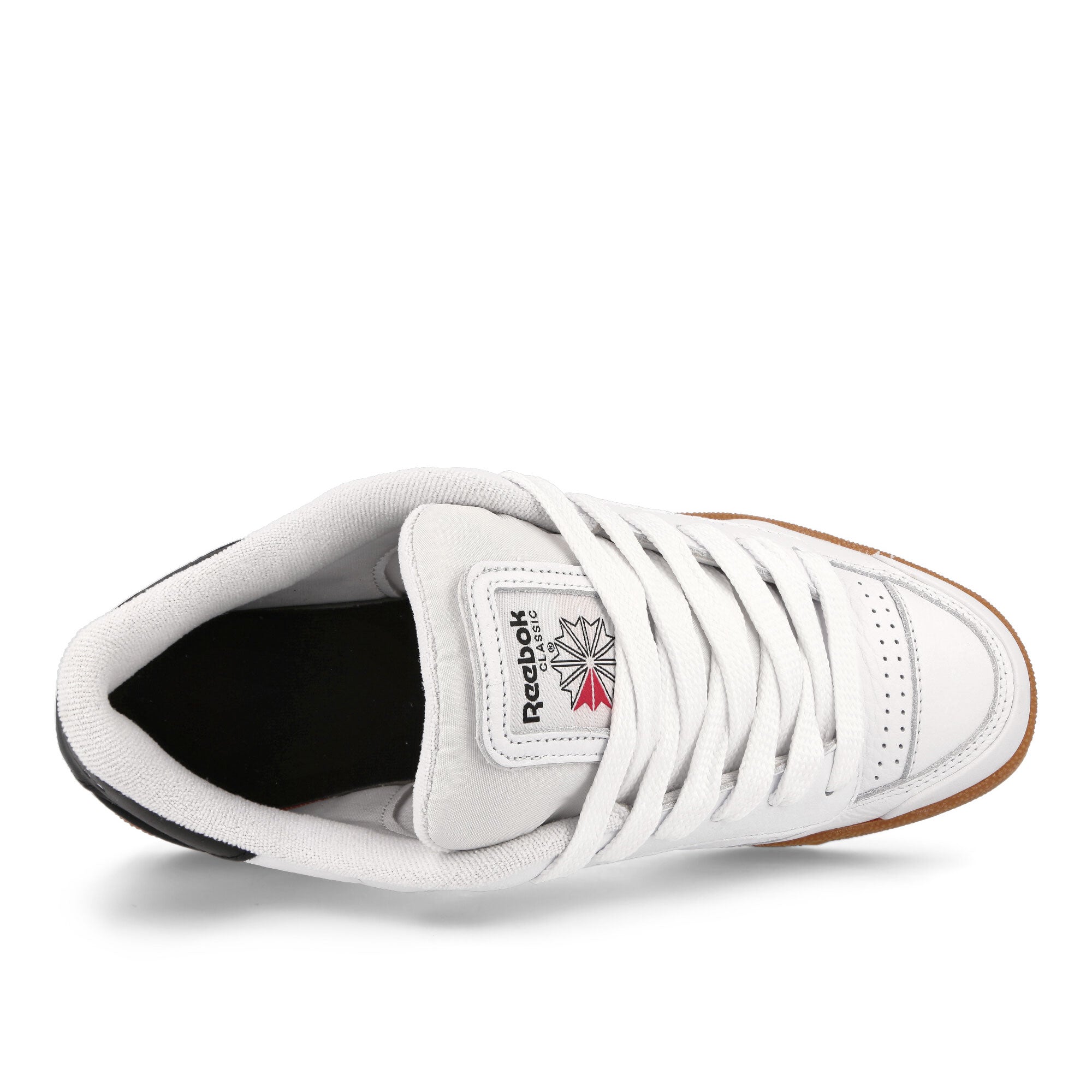 Reebok Club C Bulc Footwear White / Black / Reebok Rubber Gum Low Top Sneakers Detailfoto | Overkill