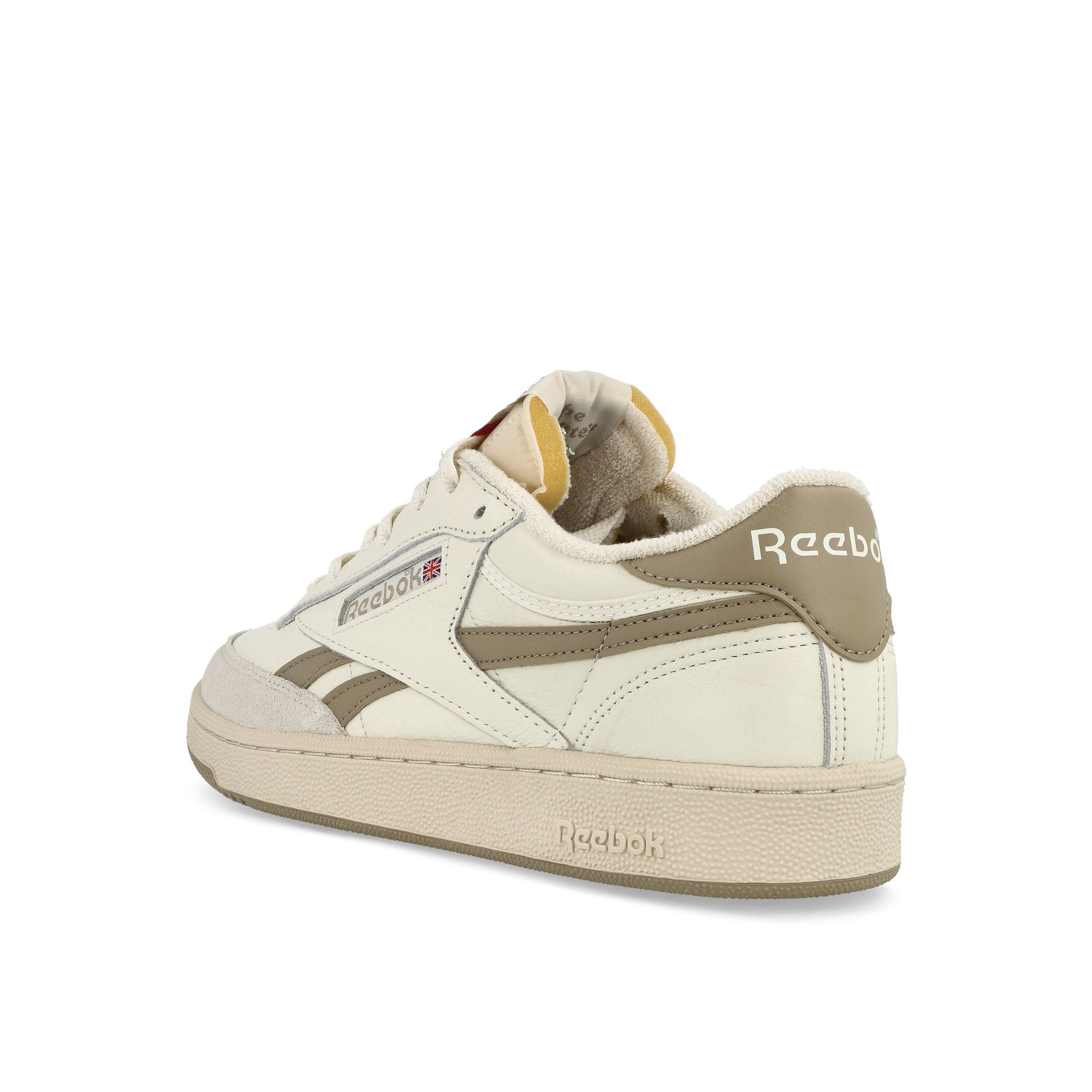 Reebok Club C Revenge Vintage Chalk / Boulder Beige / Paper White Low Top Sneakers Material | Overkill