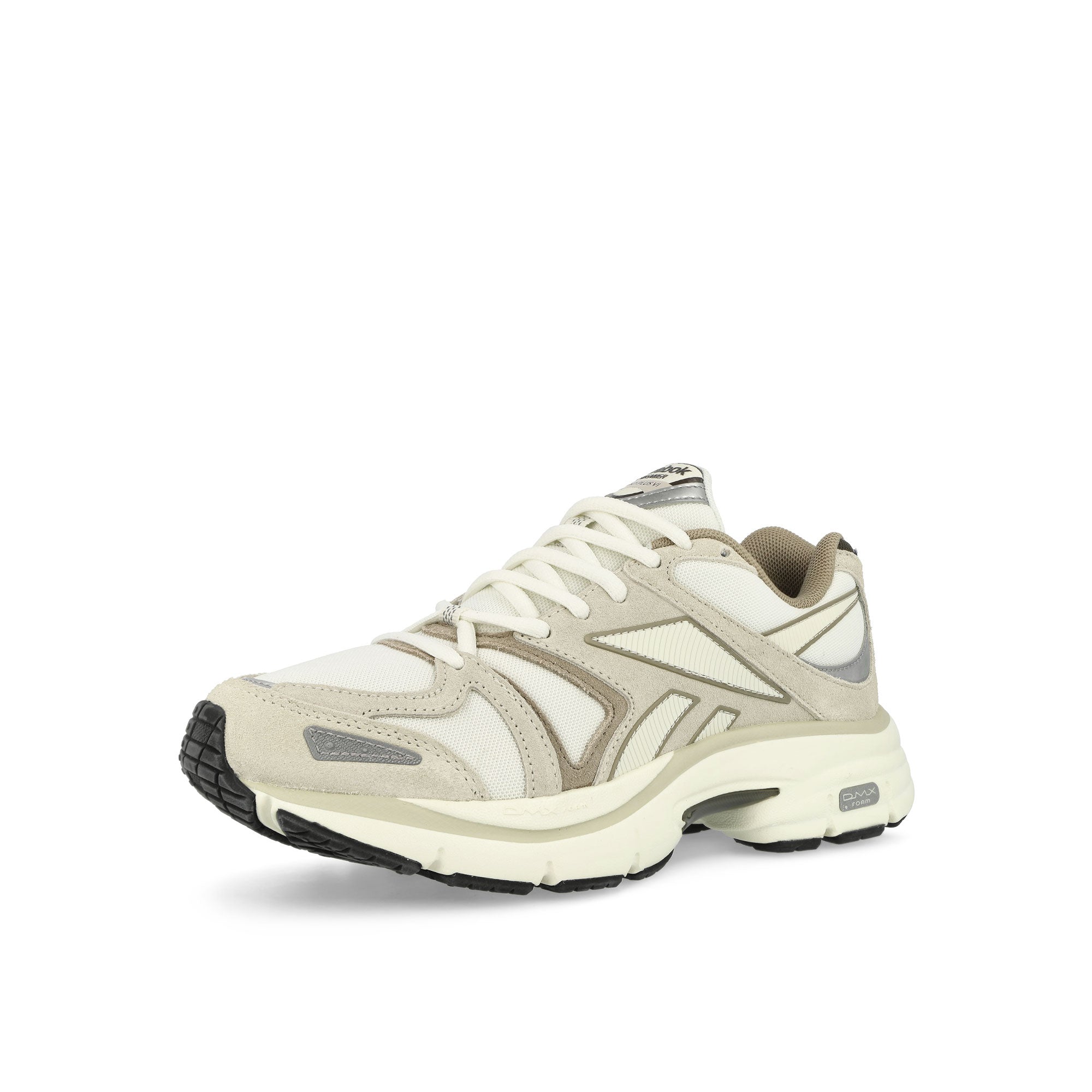 Reebok RBK Premier Road Plus VI Chalk-Alabaster-Stucco Low Top Sneakers Close Up | Overkill