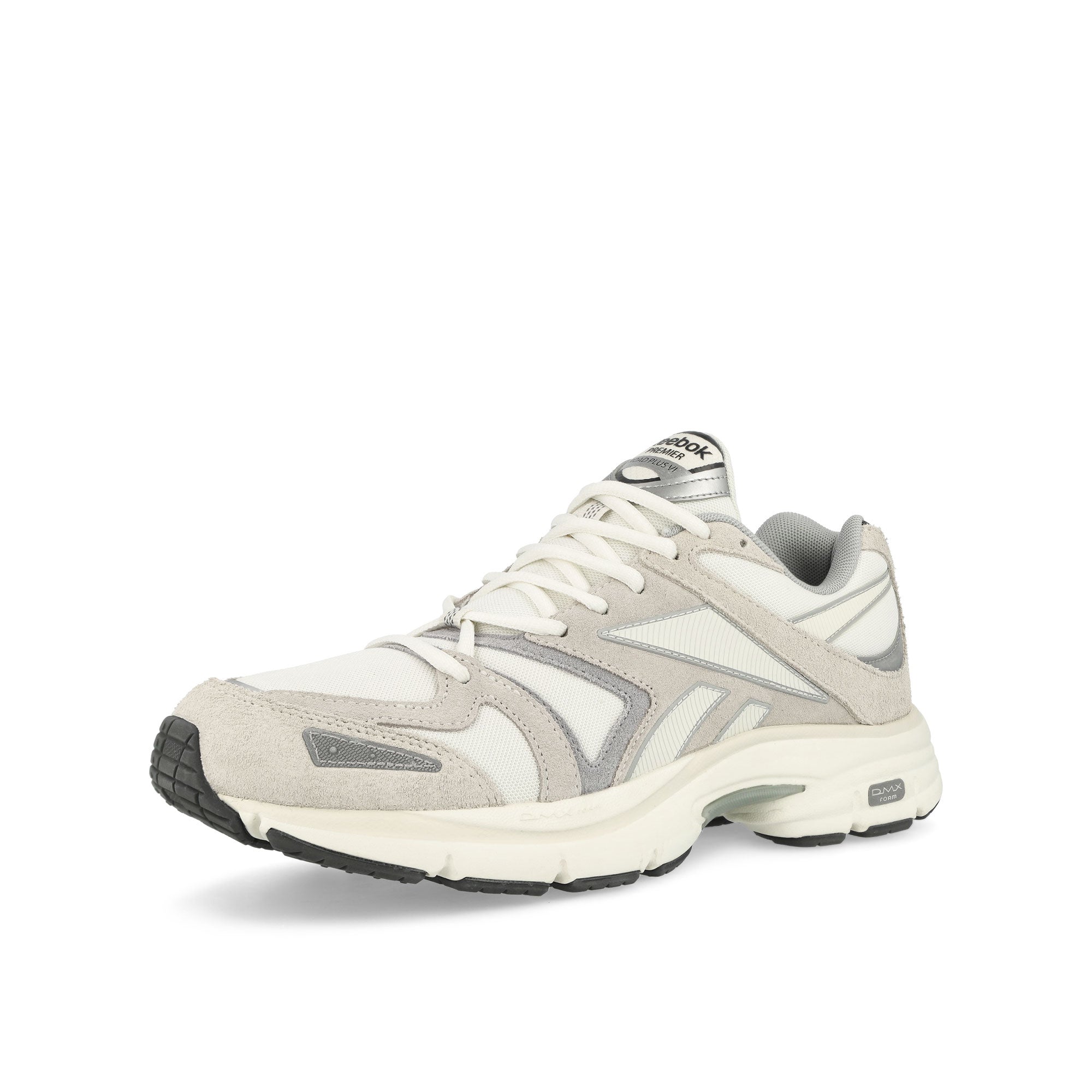 Reebok RBK Premier Road Plus VI Chalk / Vintage Chalk / Pure Grey Low Top Sneakers Close Up | Overkill