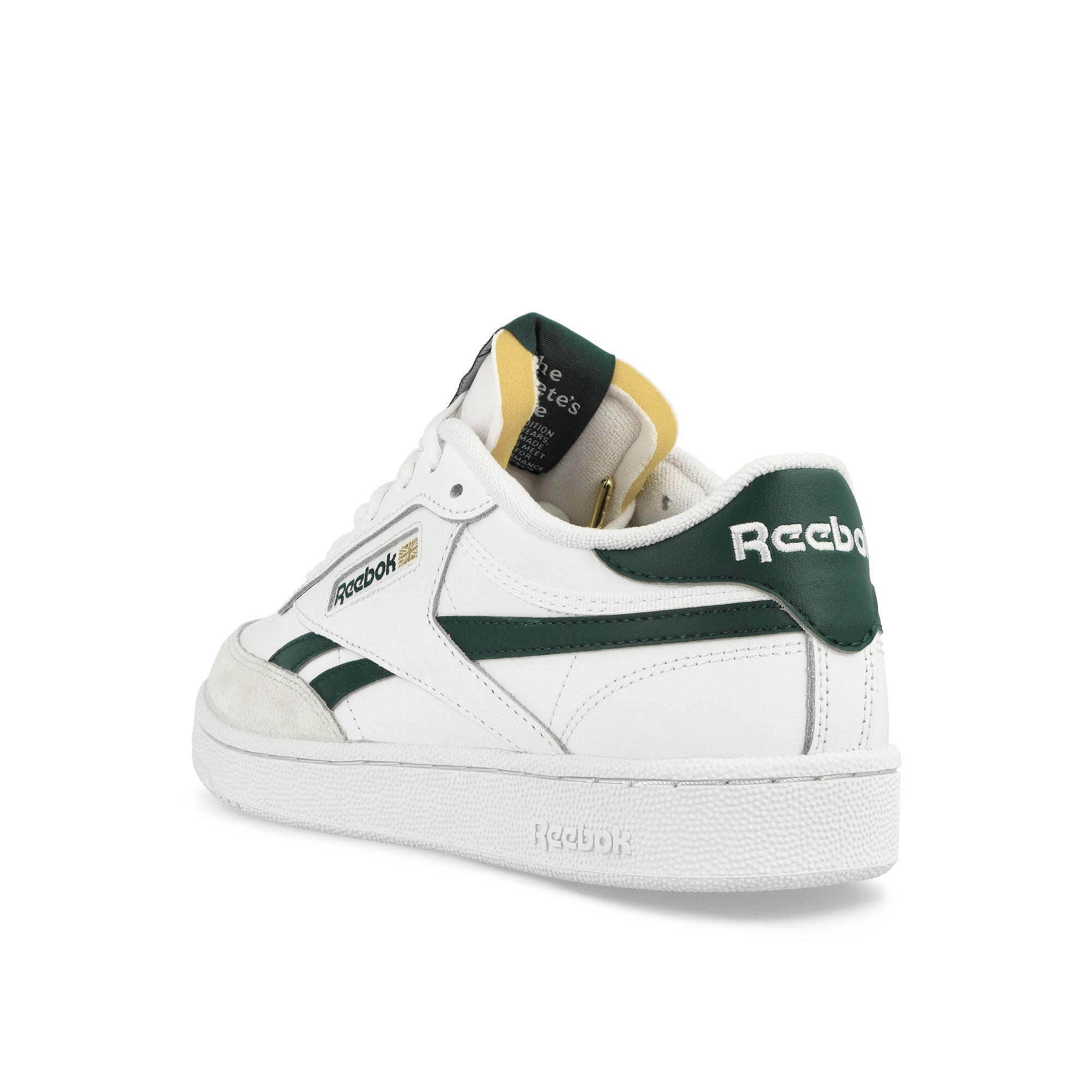 Reebok Club C Revenge Footwear White / Green / Gold Low Top Sneakers Material | Overkill