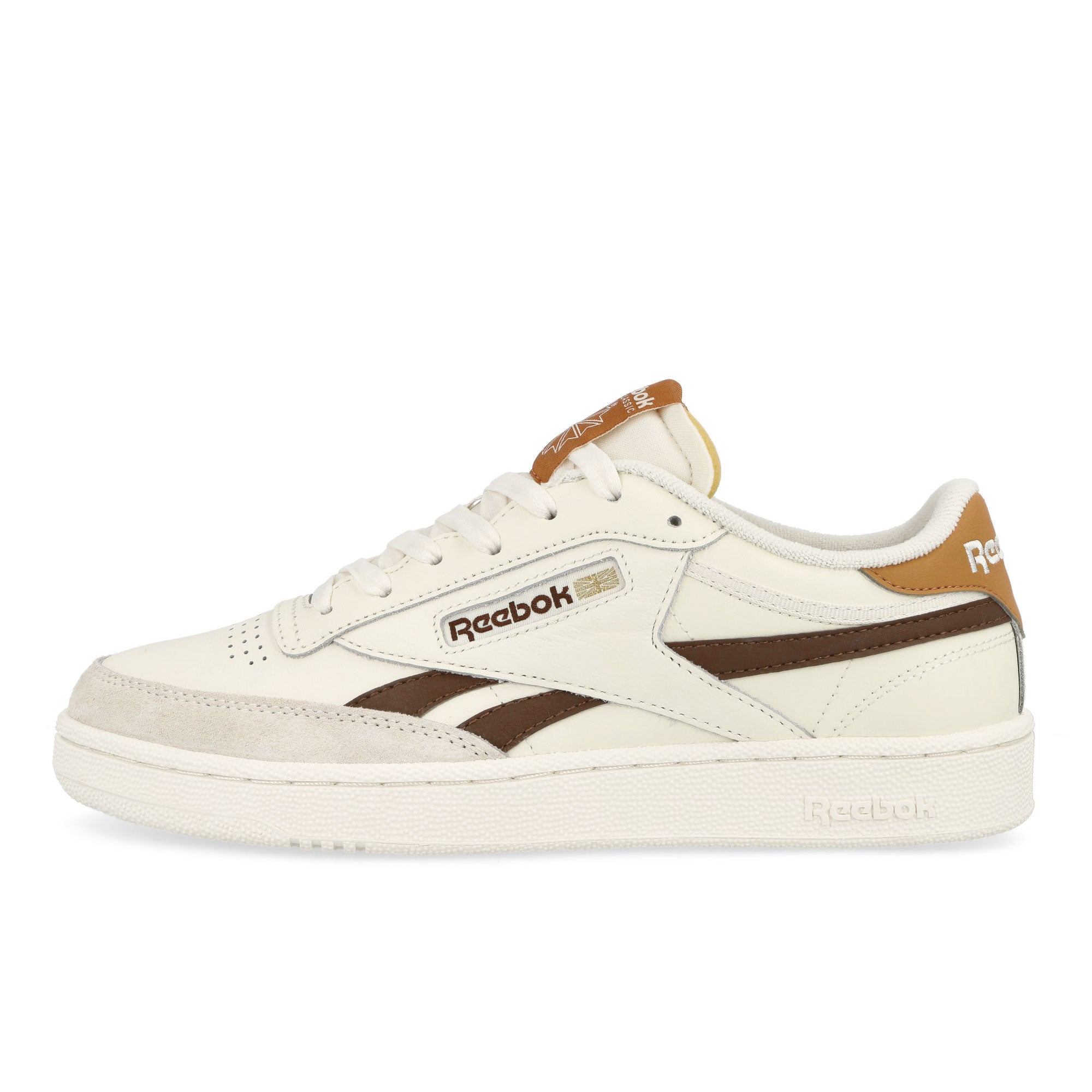 Reebok Club C Revenge Chalk / Beige / Brown Low Top Sneakers 100072386 | Overkill
