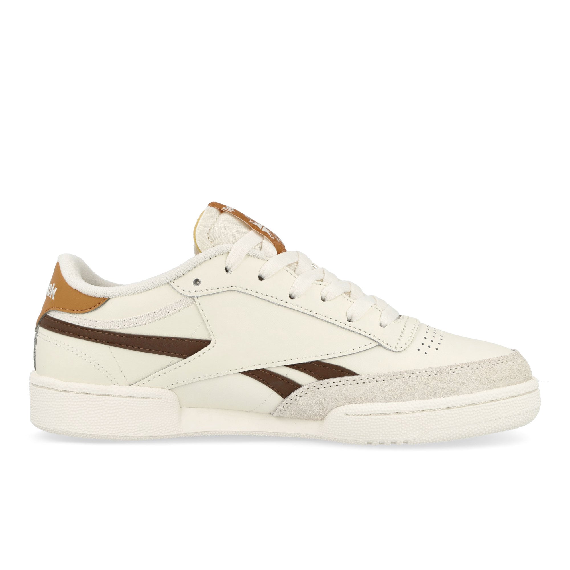 Reebok Club C Revenge Chalk / Beige / Brown Low Top Sneakers Silhouette | Overkill