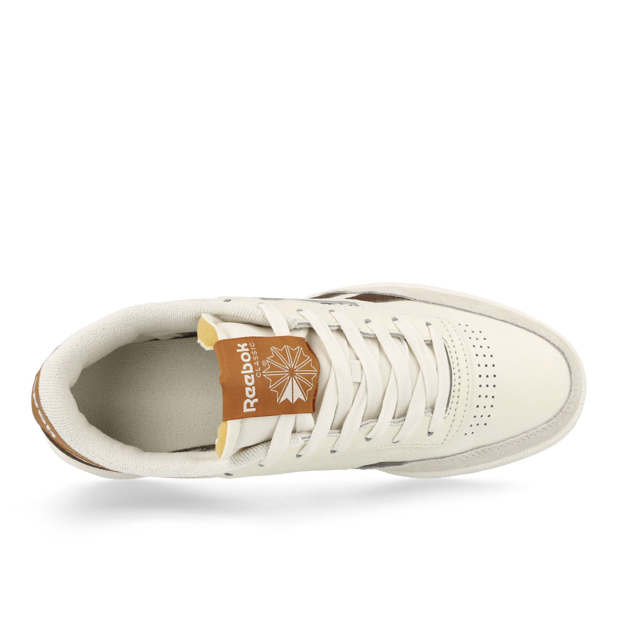 Reebok Club C Revenge Chalk / Beige / Brown Low Top Sneakers Detailfoto | Overkill