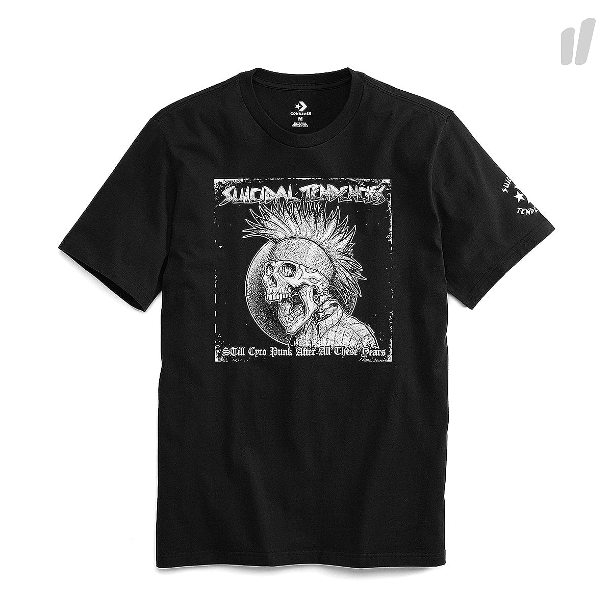 Converse Graphic Tee Black T-Shirts 10008343-A01 001 | Overkill