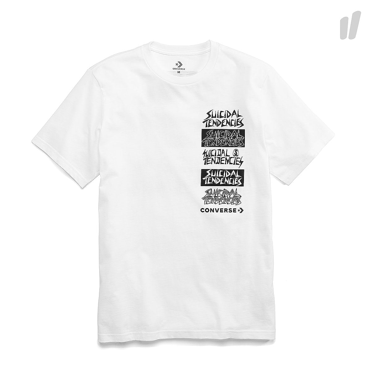 Converse Tee White T-Shirts 10008344-A02 102 | Overkill