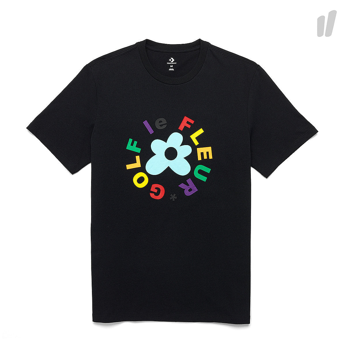 Converse Golf Le Fleur Tee Black T-Shirts 10009038-A01 001 | Overkill