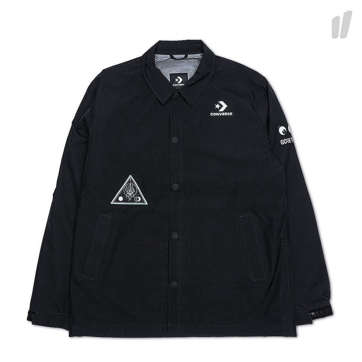 Converse Goretex Coaches Jacket Black Jackets 10009120-A01 001 | Overkill