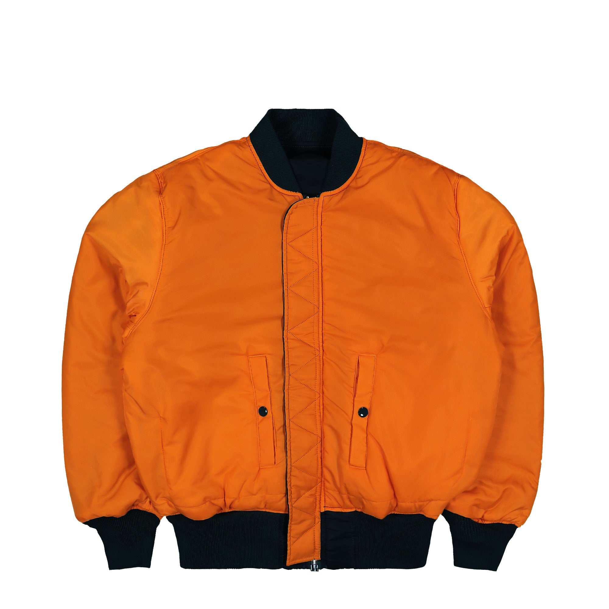 Alpha Industries MA-1 Heritage Bomber Jacket Navy Bomber Jacket 100101-02 Detail View 6 | Overkill