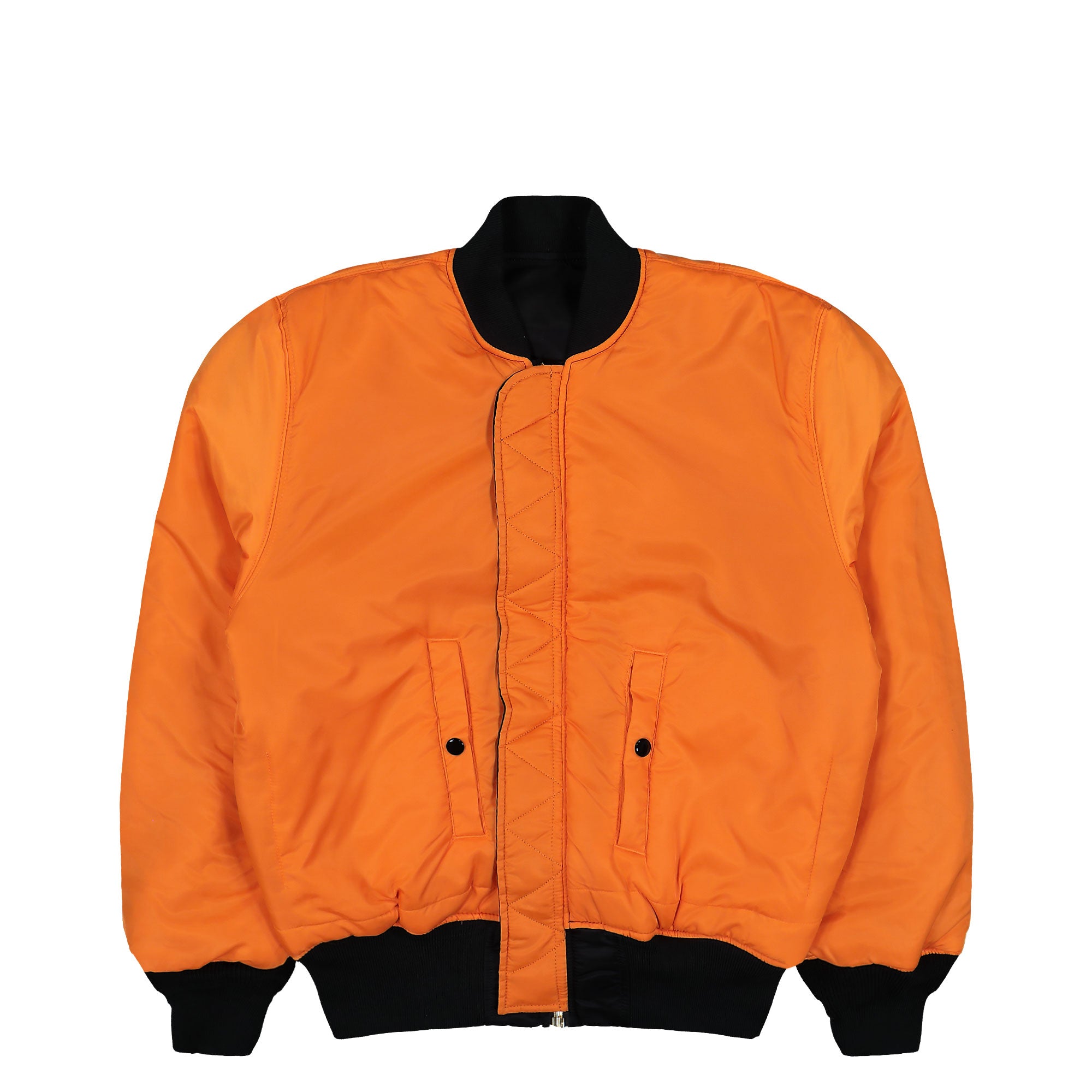 Alpha Industries MA-1 Heritage Bomber Jacket Black Bomber Jacket 100101-03 Detail View 3 | Overkill
