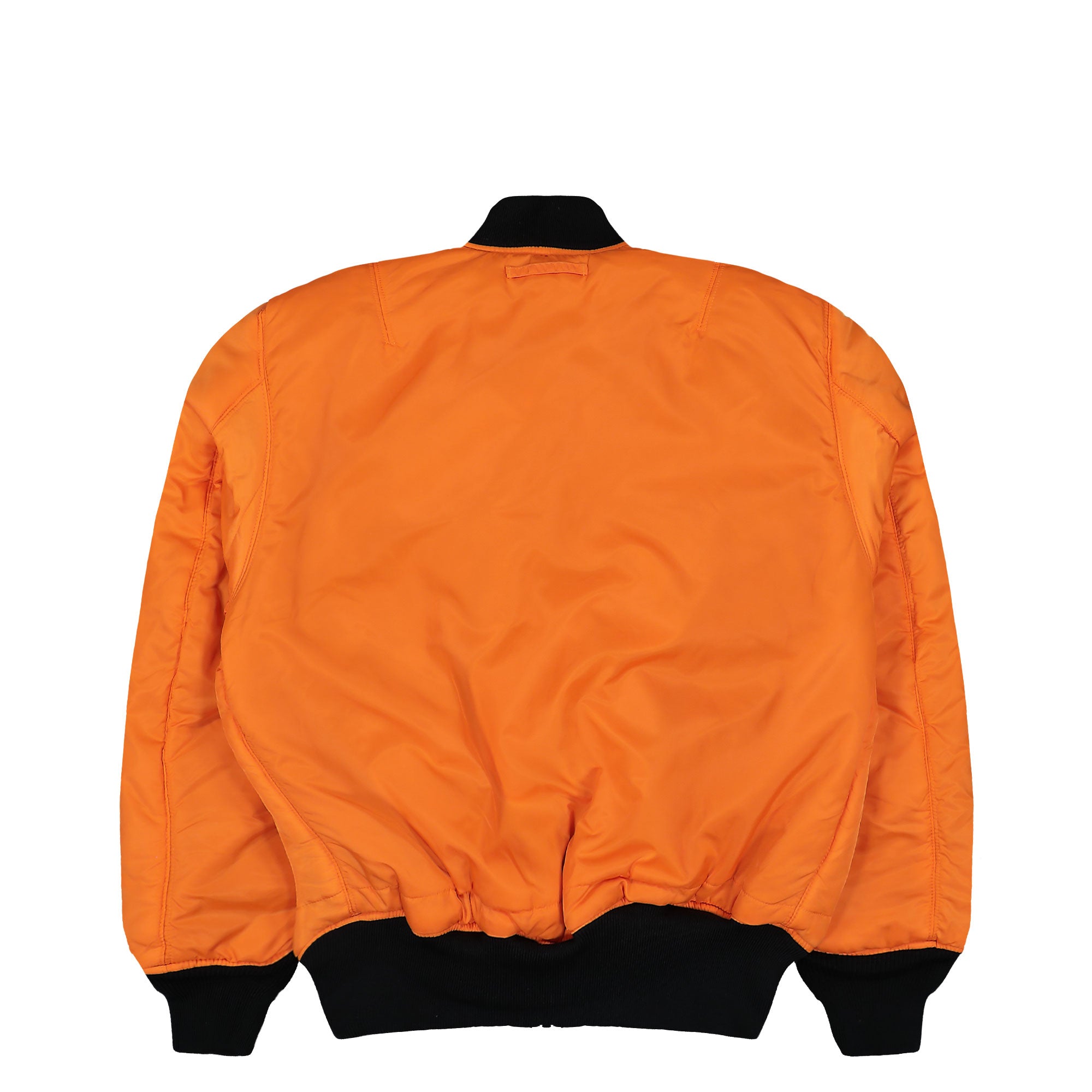 Alpha Industries MA-1 Heritage Bomber Jacket Black Bomber Jacket 100101-03 Detail View 4 | Overkill