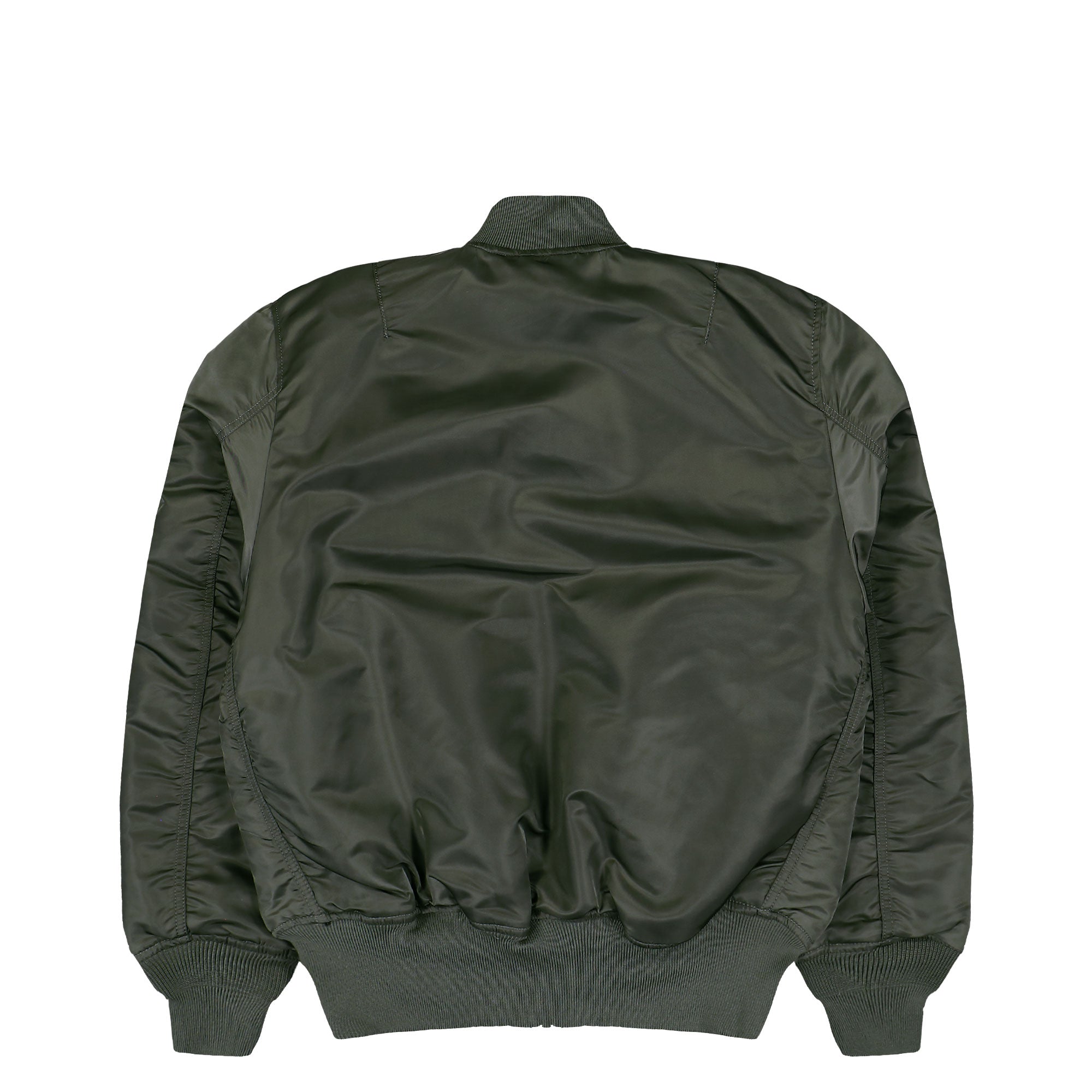 Alpha Industries MA-1 Heritage Bomber Jacket Rep.Grey Bomber Jacket 100101-04 Close-up | Overkill