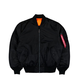 Alpha Industries MA-1 Heritage Bomber Jacket Black / Black Bomber Jacket 100101-515 | Overkill