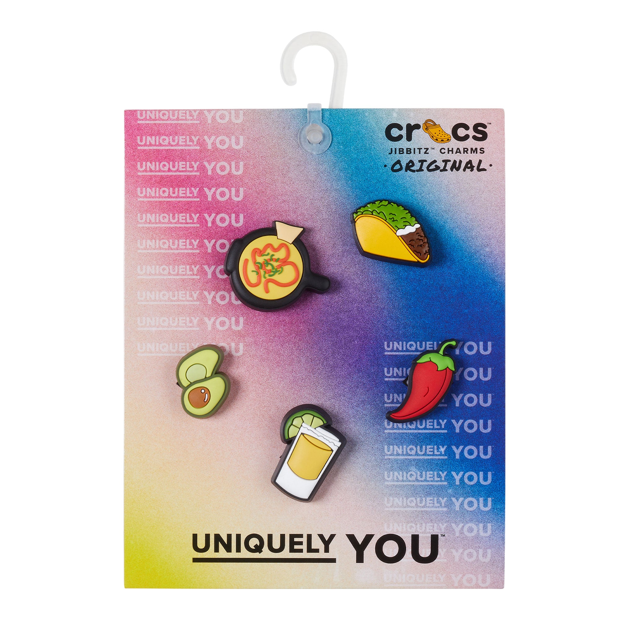 Crocs Mexican Food Jibbitz 5 Pack Multicolor Various Material | Overkill