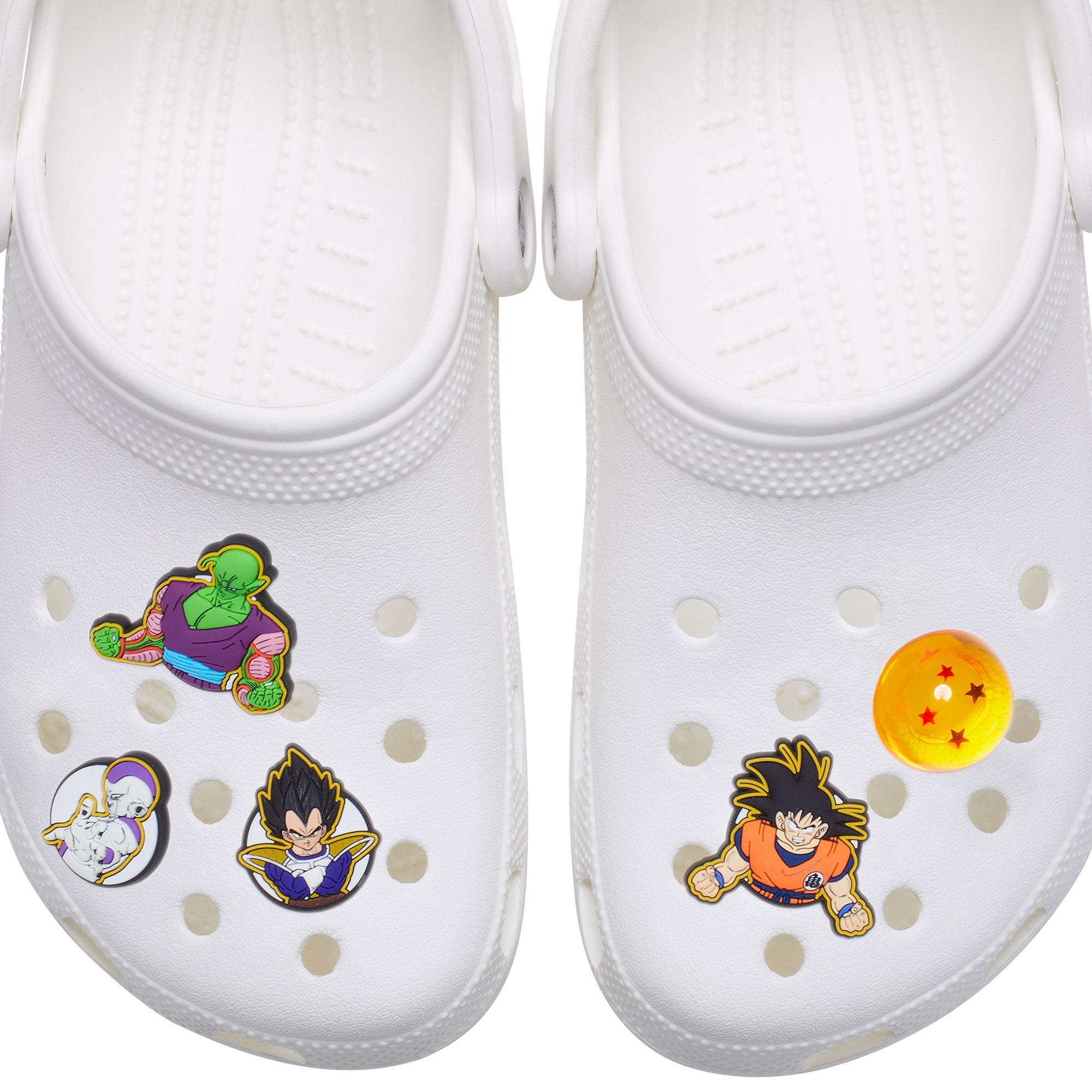 Crocs Dragon Ball Z Jibbitz 5 Pack Multicolored Various Close-up | Overkill