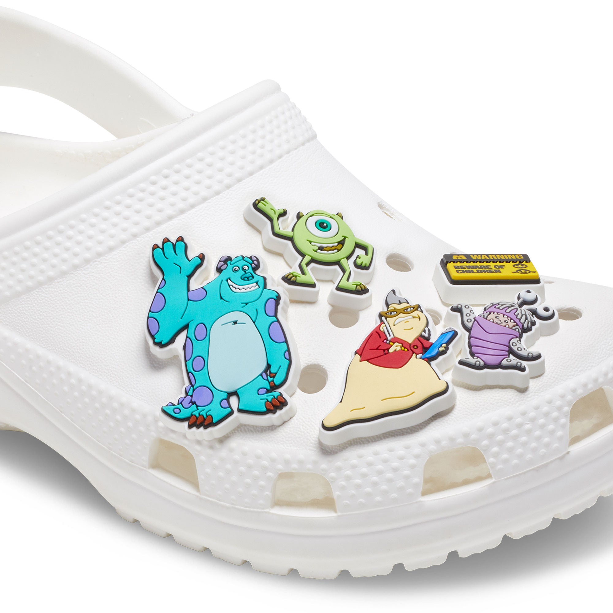 Crocs Monster Inc. Jibbitz 5 Pack Multicolored Various Close-up | Overkill