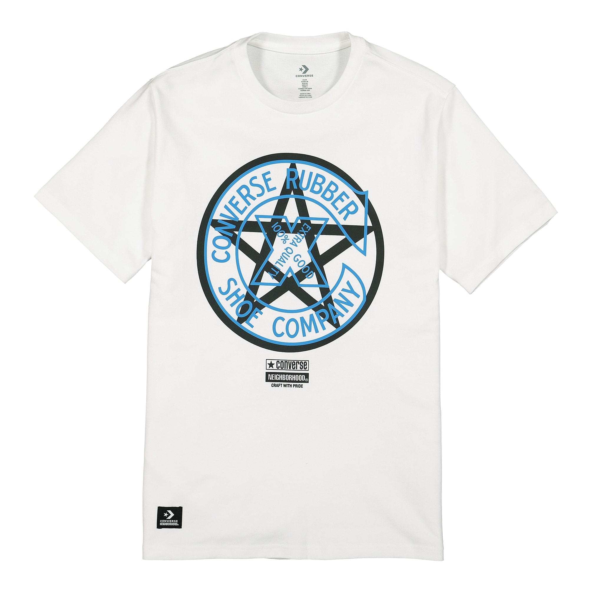 Converse Neighborhood x Converse Tee White T-Shirts 10018145-A02 | Overkill