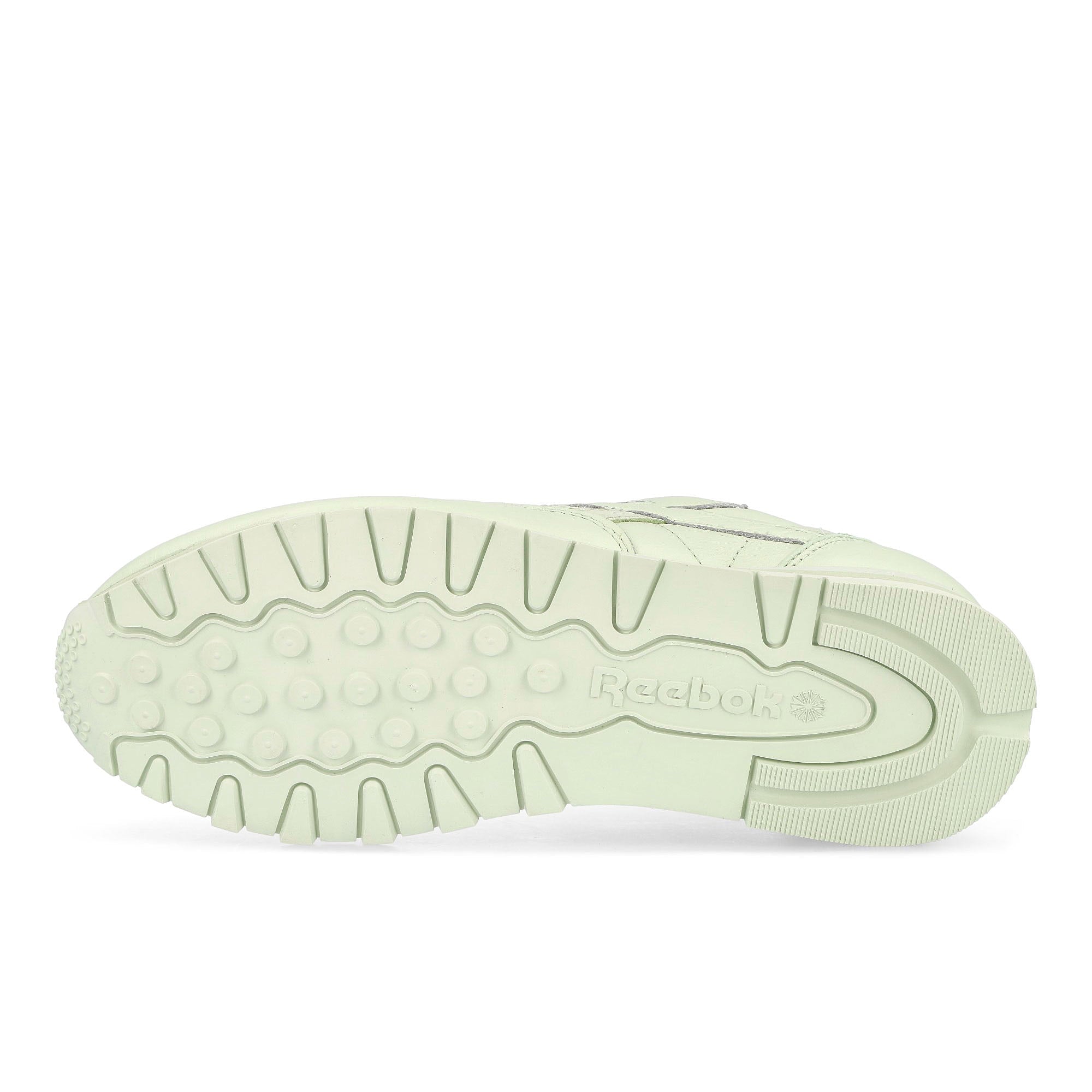 Reebok Classic Leather Opal Glow / Cool Sage / Storm Glow Low Top Sneakers Detail View 1 | Overkill